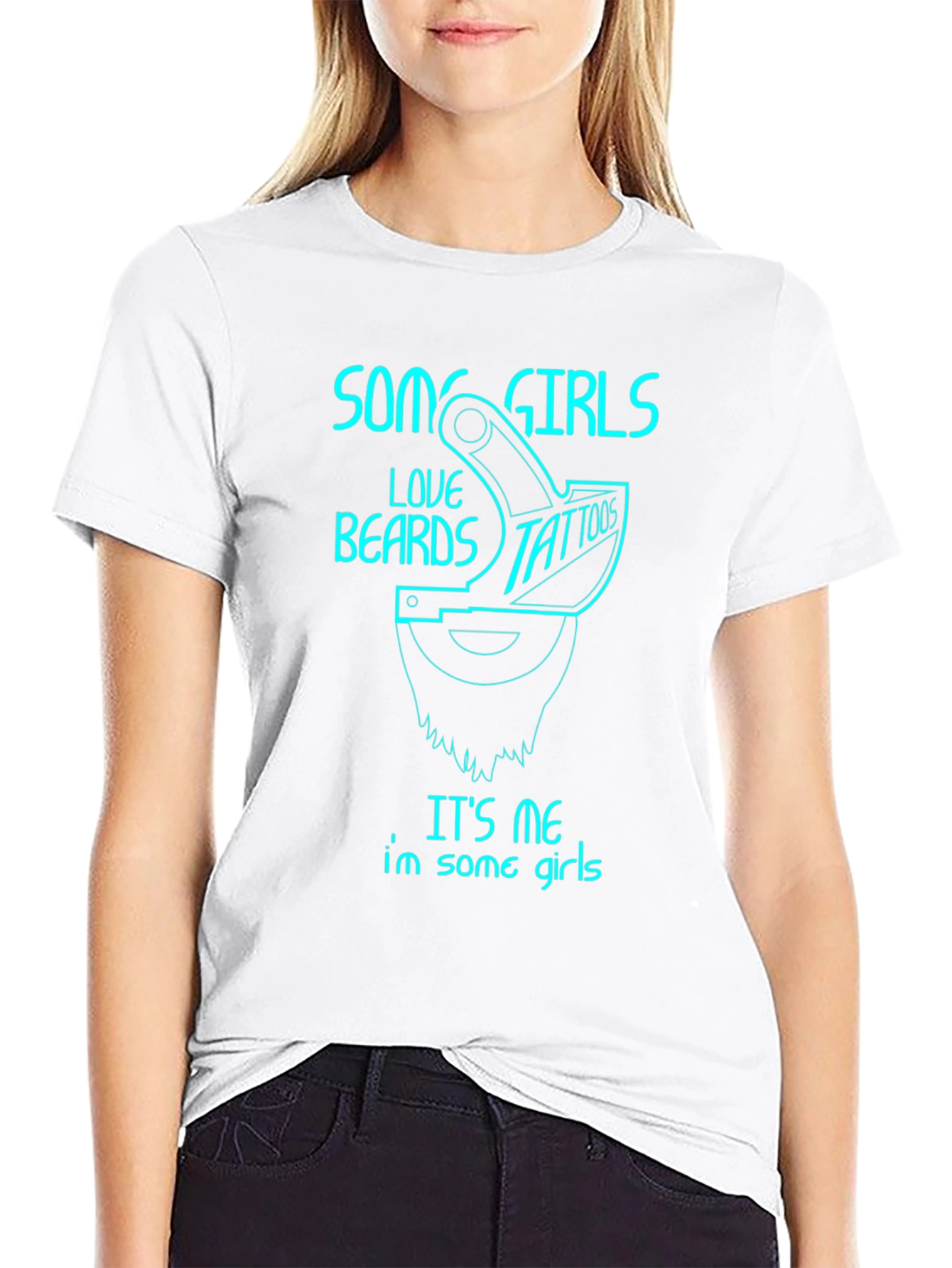 Some Girls Love Beards & Tattoos T-Shirt