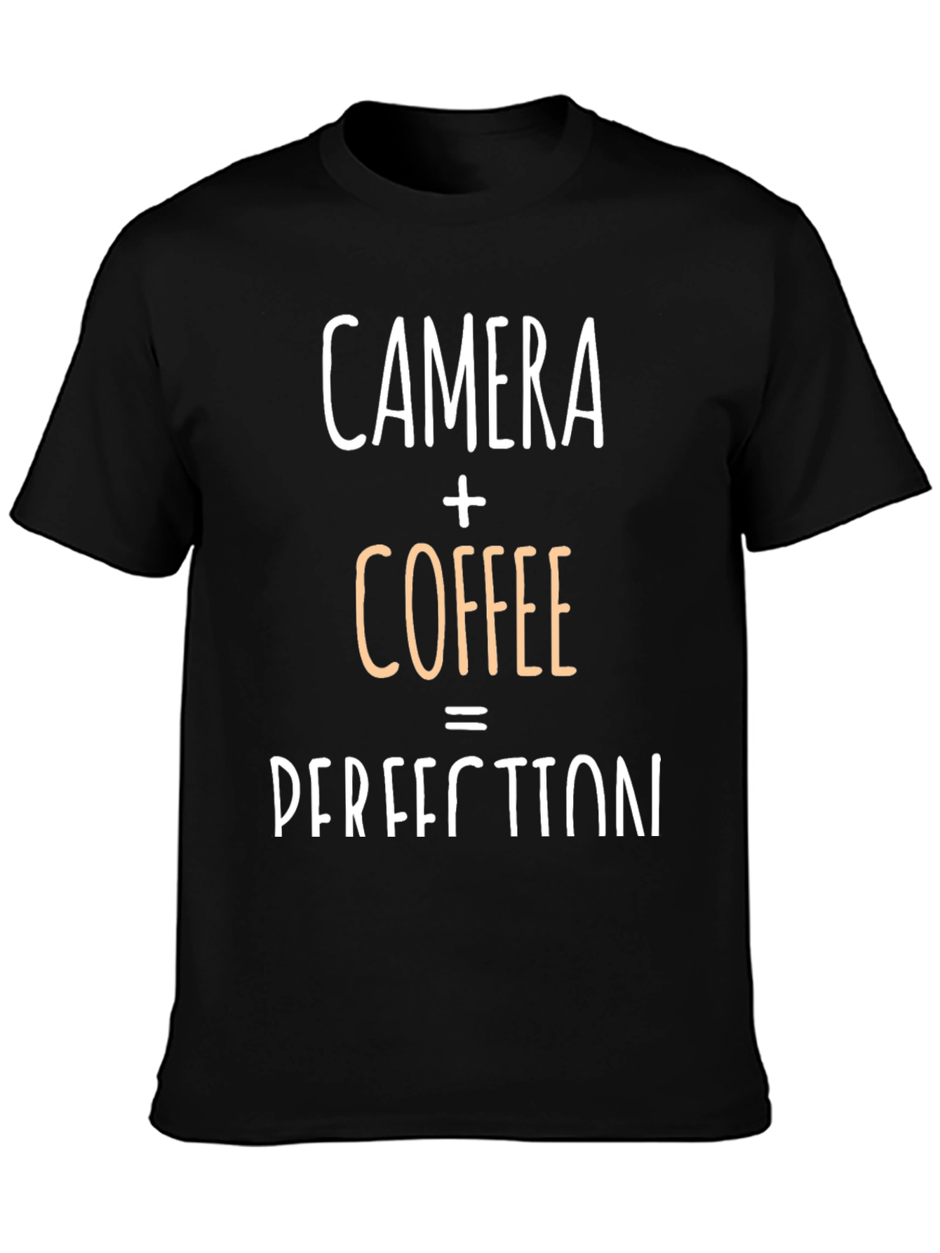 Camera + Coffee = Perfection Graphic Tee
