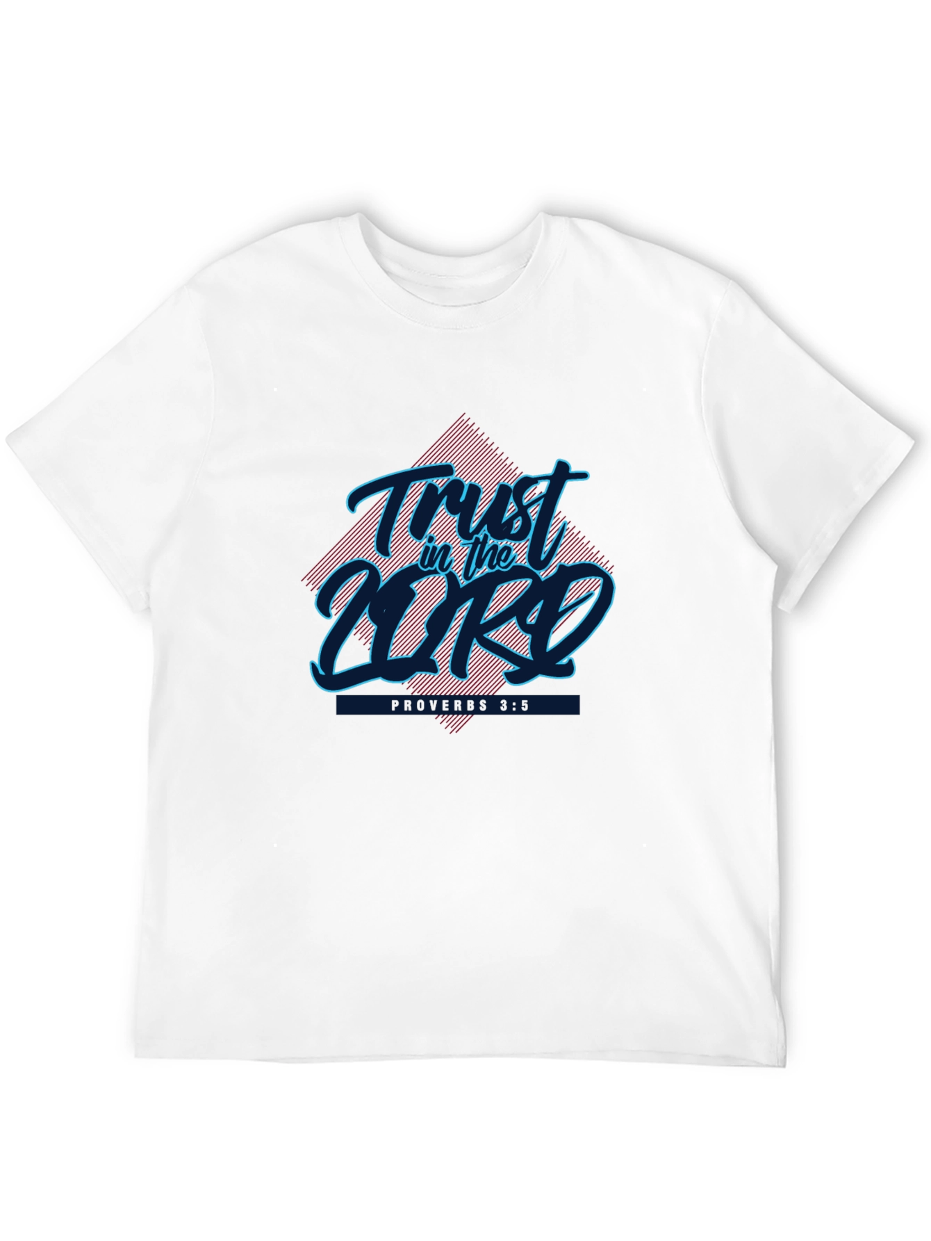 Trust in the Lord Graphic Tee - Black