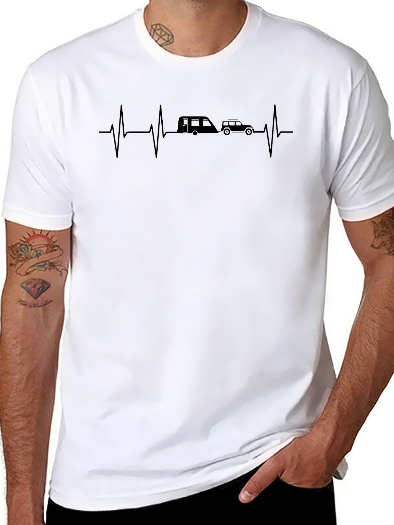 Camper Heartbeat T-Shirt