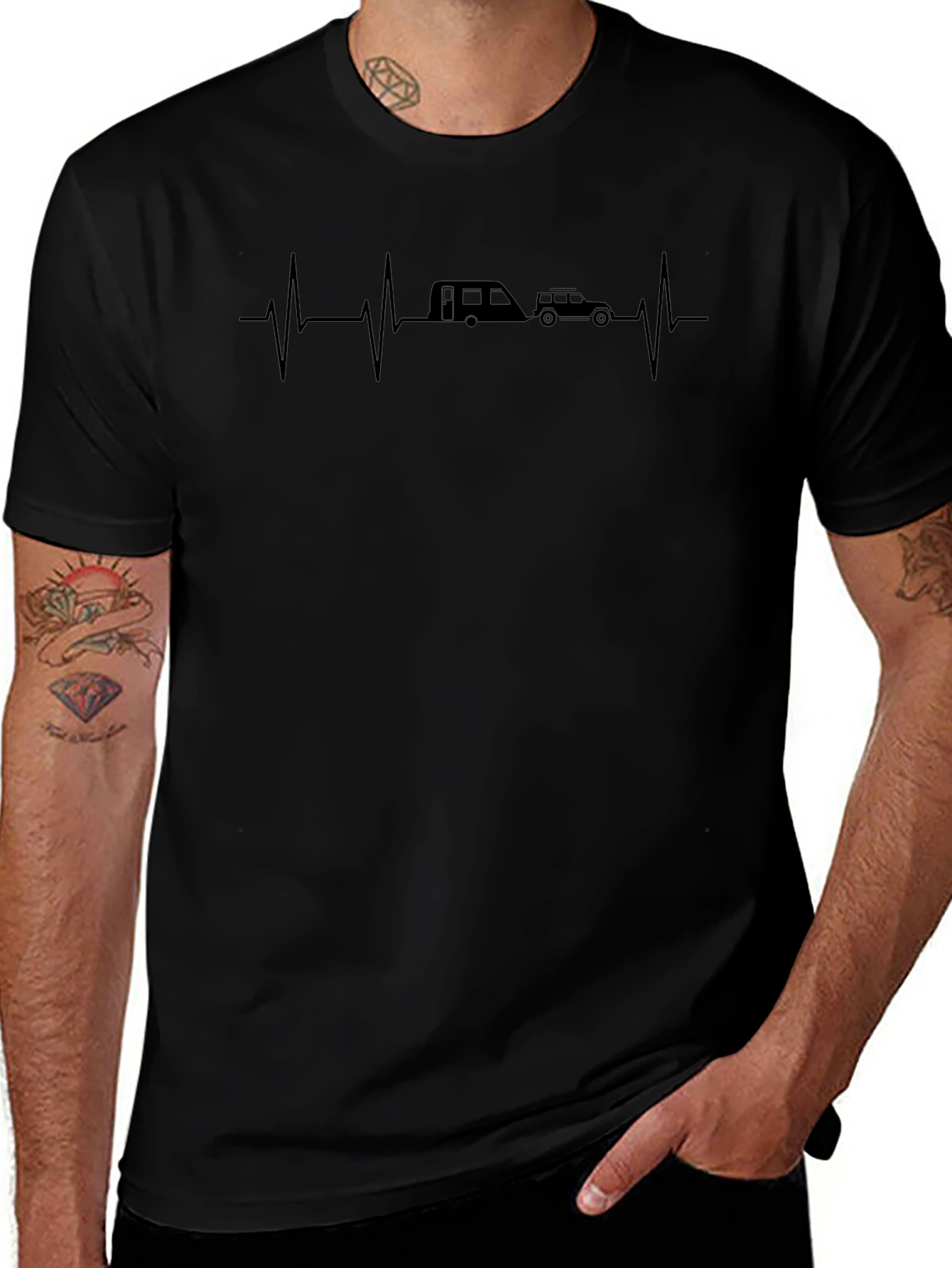 Camper Heartbeat T-Shirt