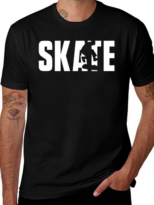 Skate T-Shirt - Black Graphic Tee