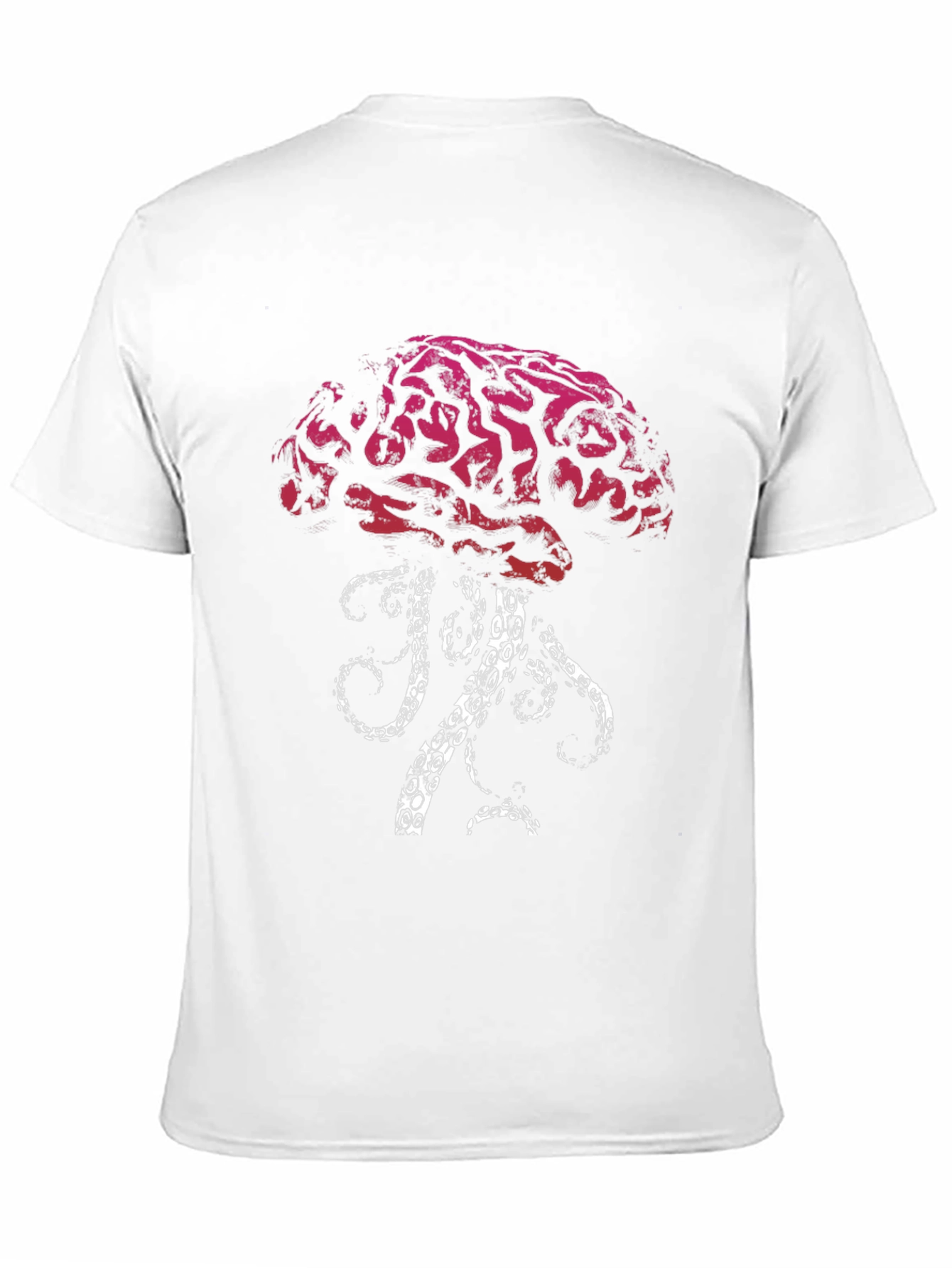Brain Octopus Graphic Tee - Unique Design T-Shirt