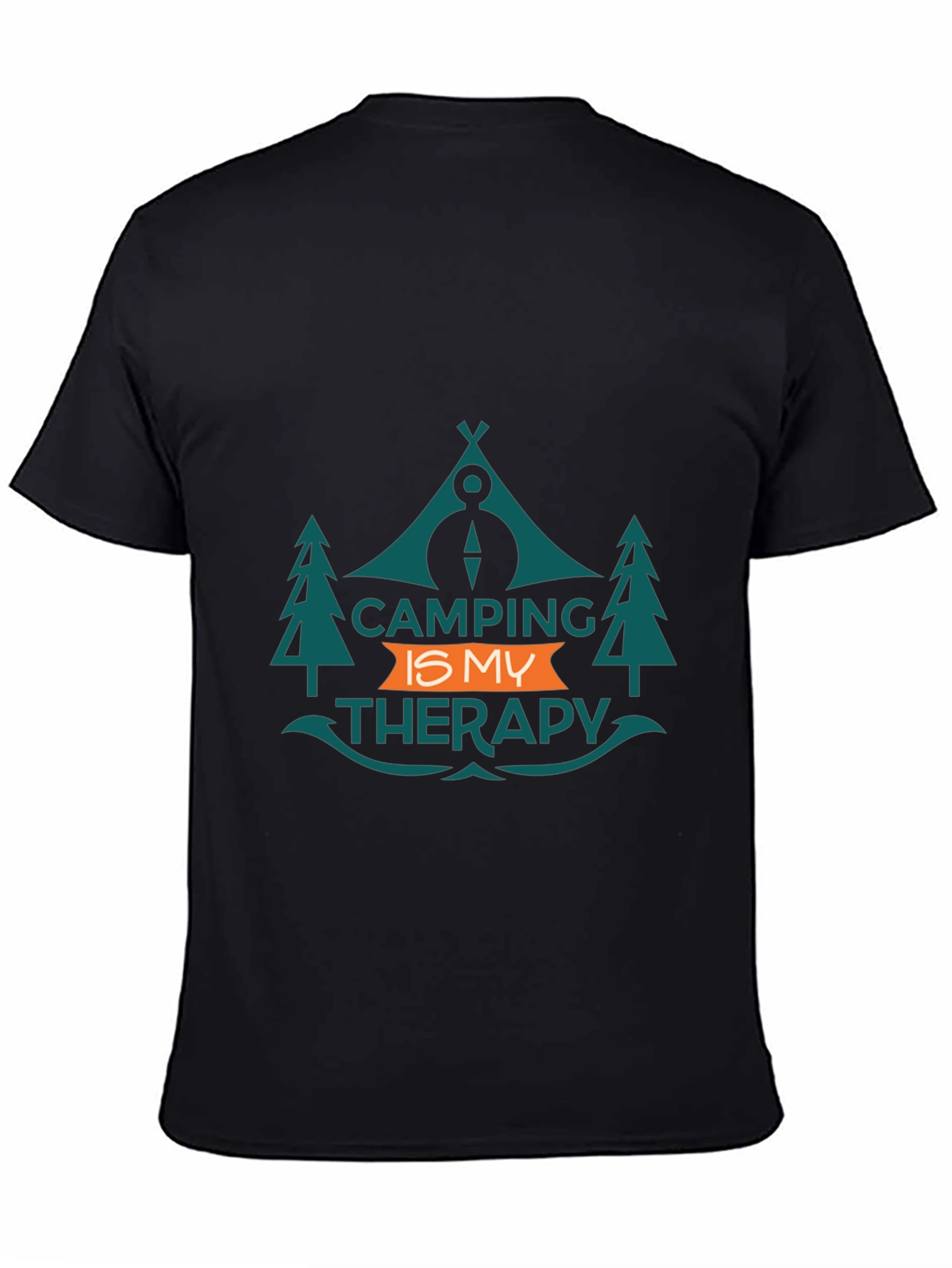 Camping is My Therapy Graphic Tee