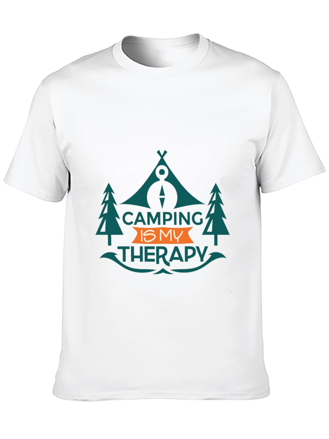 Camping is My Therapy Graphic Tee