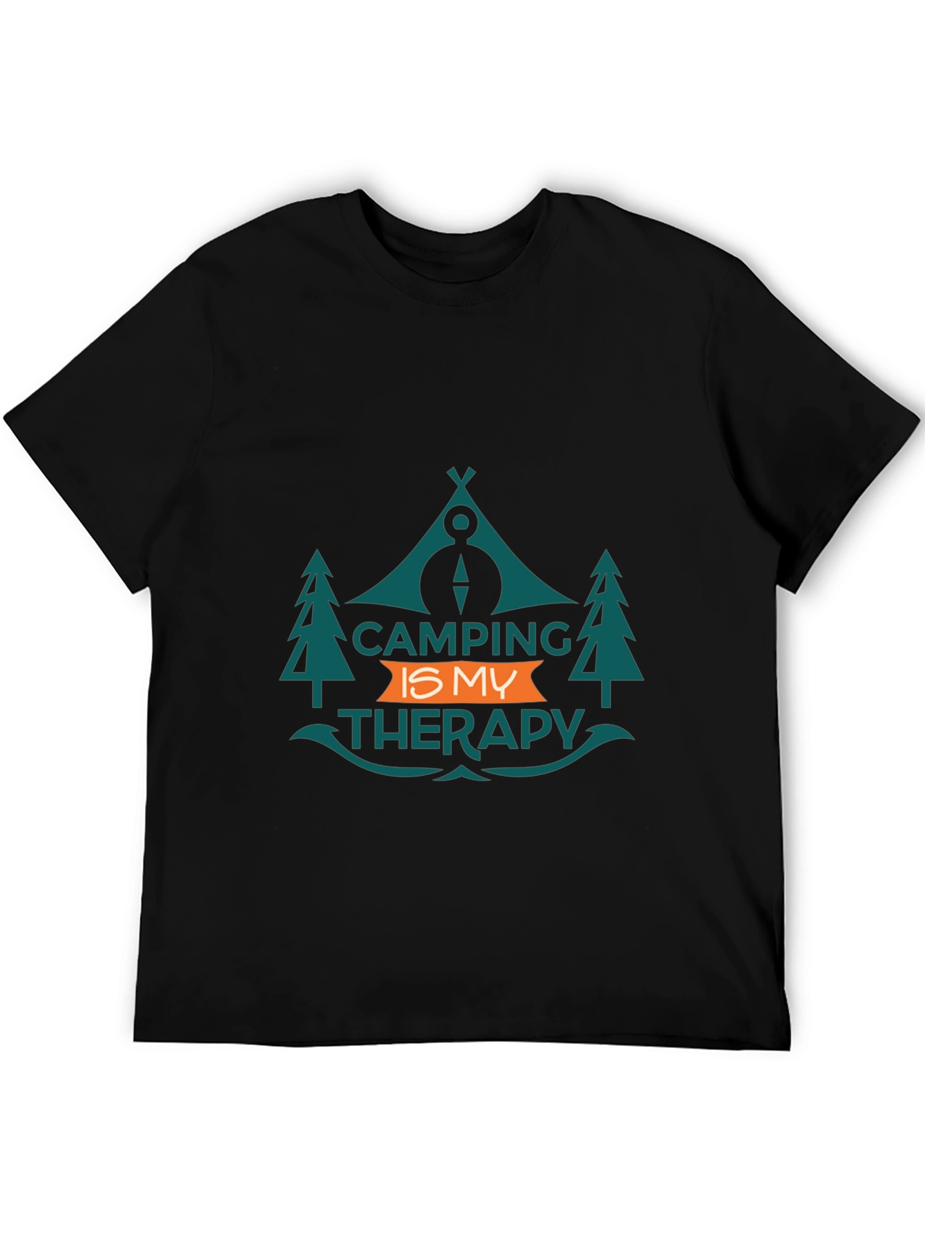 Camping is My Therapy Graphic Tee