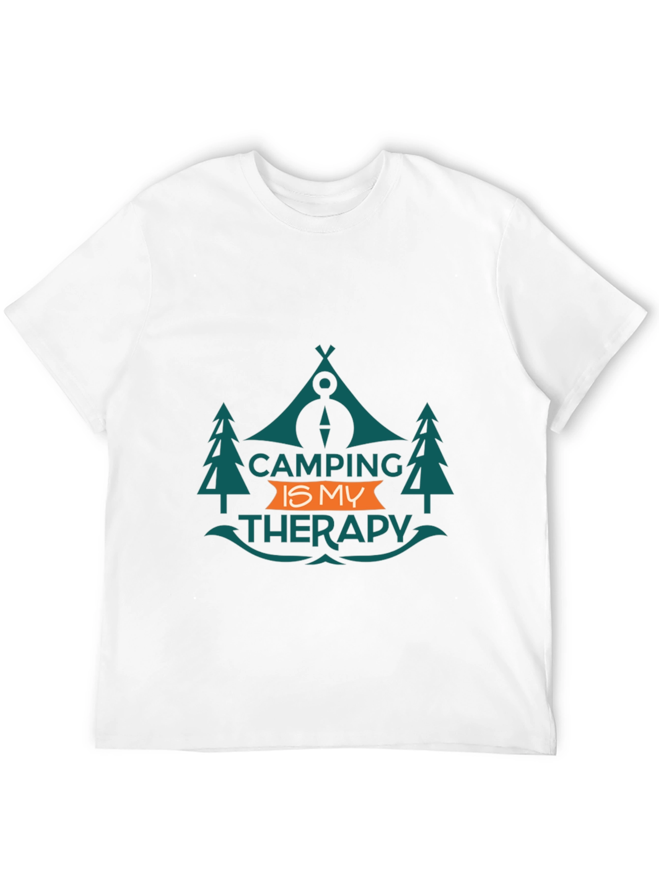 Camping is My Therapy Graphic Tee
