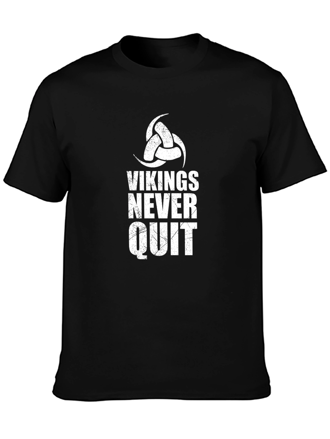 Vikings Never Quit Graphic T-Shirt