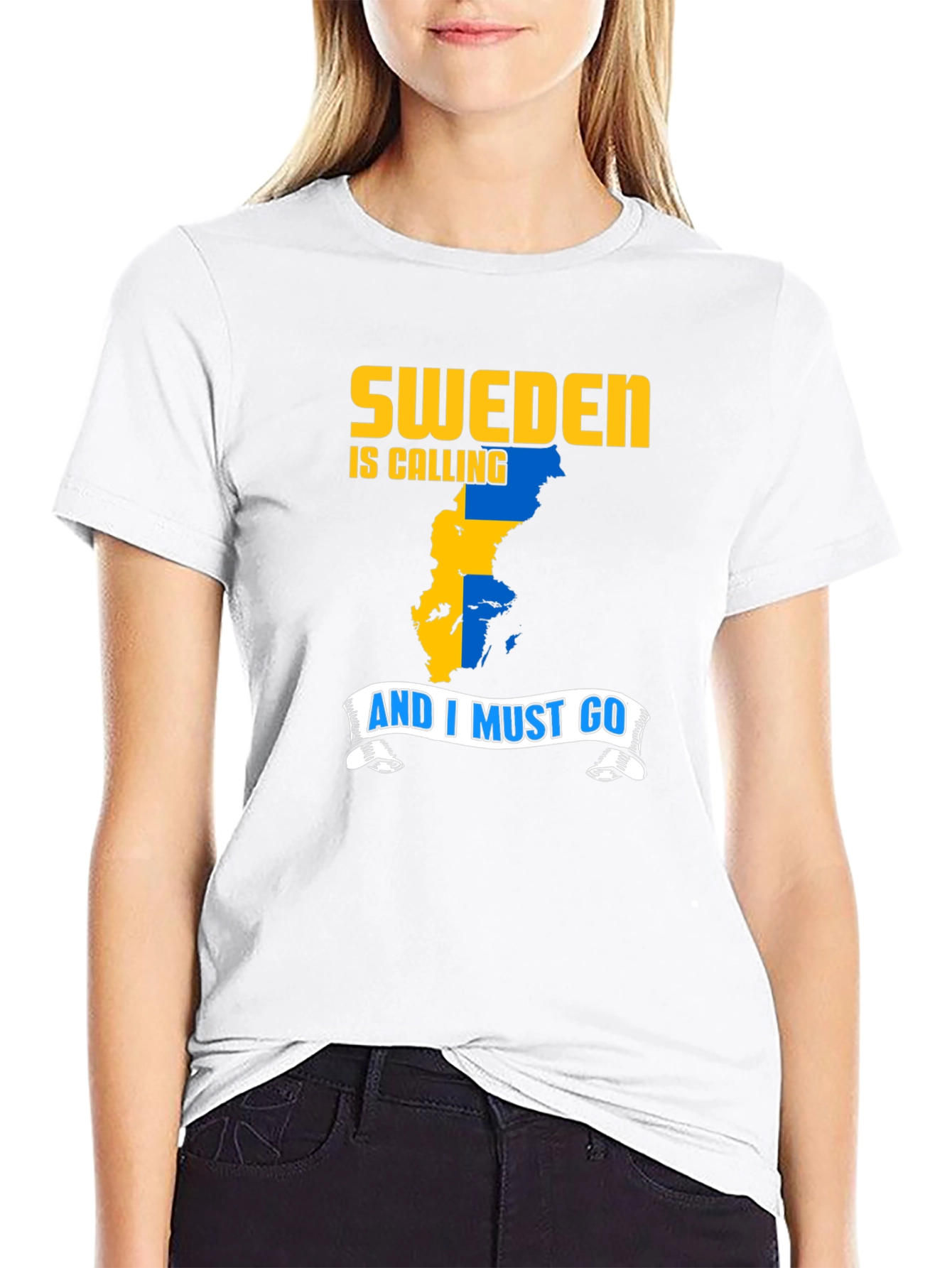 Sweden Calling T-Shirt - Travel Tee