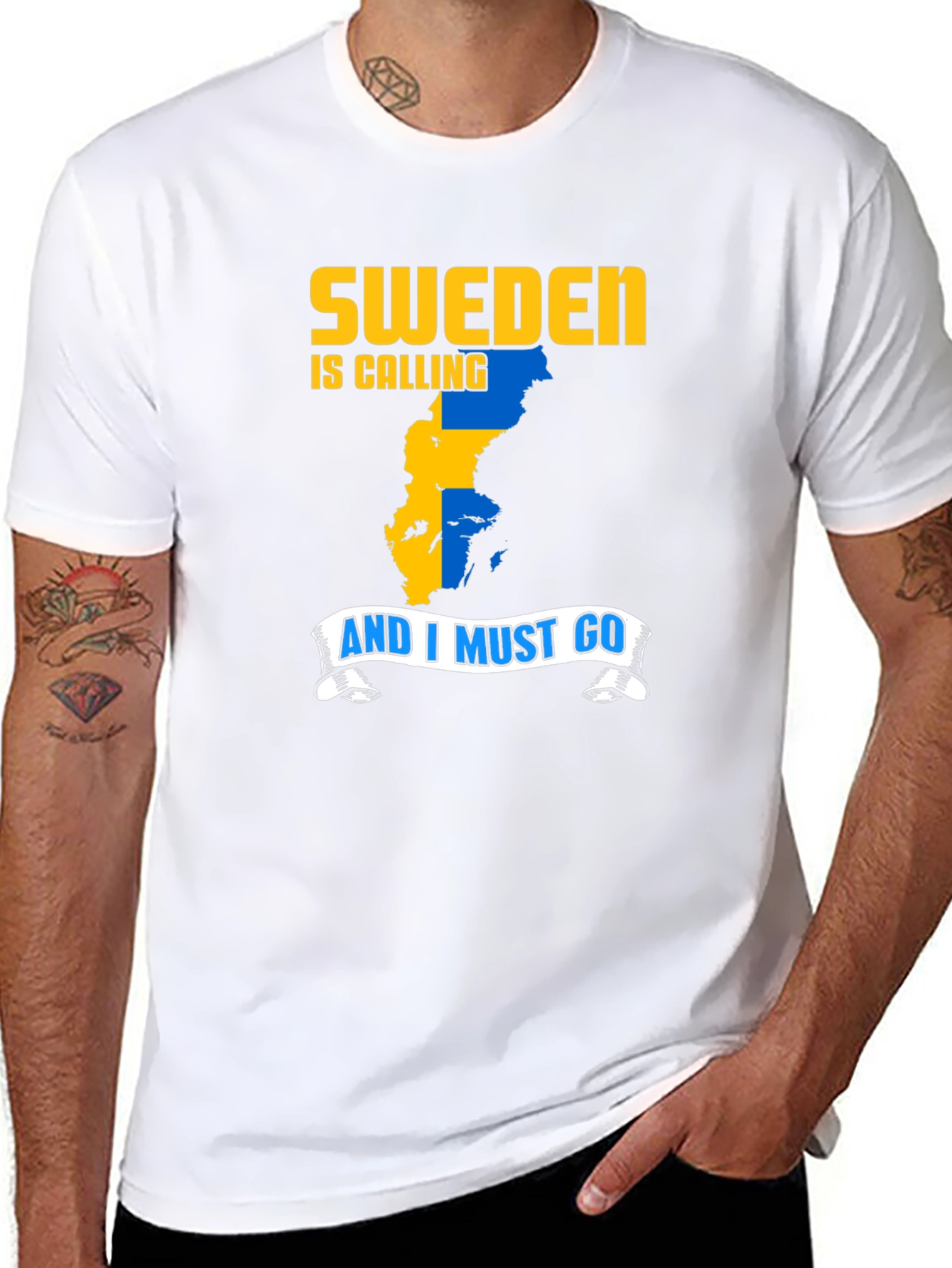 Sweden Calling T-Shirt - Travel Tee