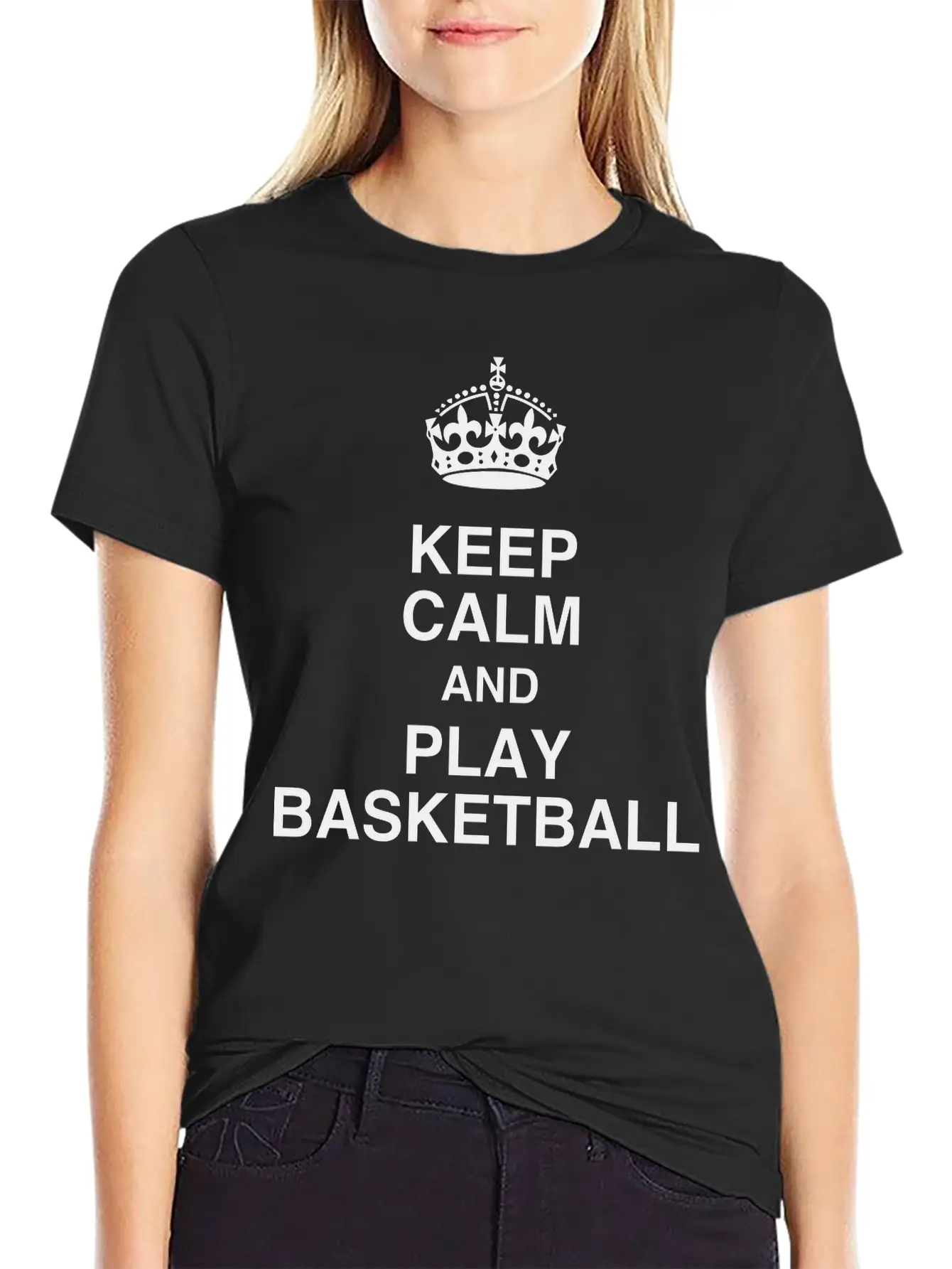 Basketball Basket Ball Basket-Ball Game Sport Lightweight Cotton T-Shirt – Daily Comfort Graphic Shirt
