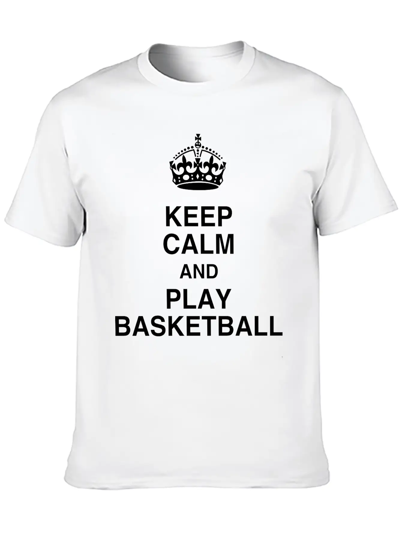 Basketball Basket Ball Basket-Ball Game Sport Lightweight Cotton T-Shirt – Daily Comfort Graphic Shirt