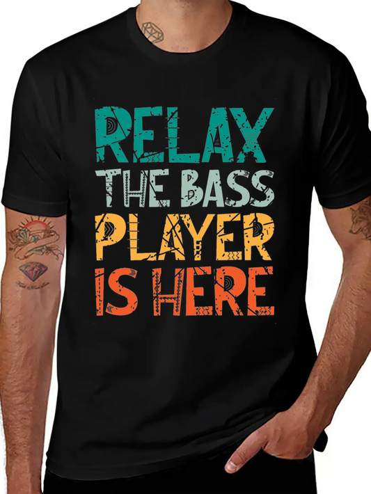 Bass Guitarist Bass Player Bass Player Lightweight Cotton T-Shirt – Daily Comfort Graphic Shirt
