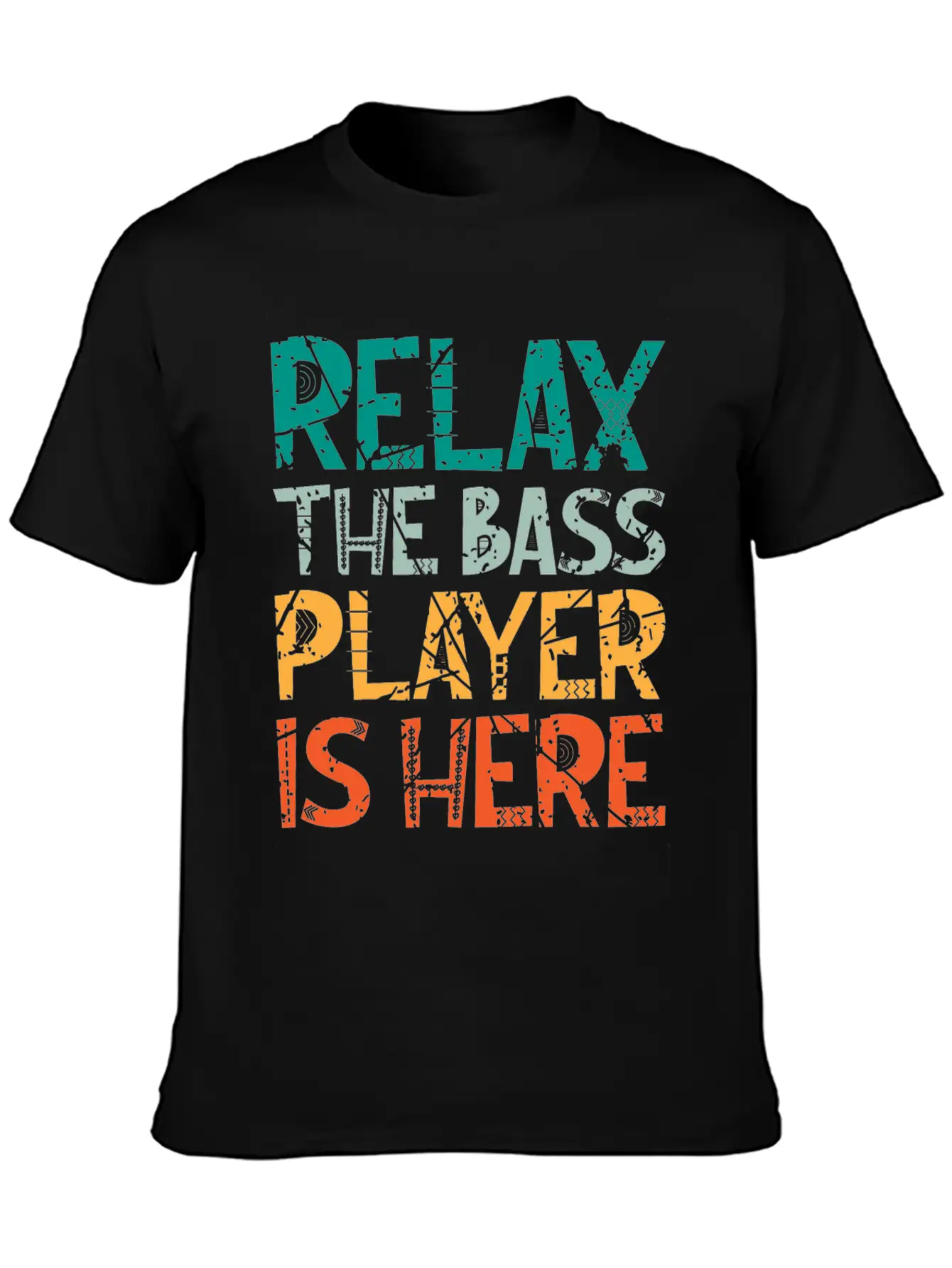 Bass Guitarist Bass Player Bass Player Lightweight Cotton T-Shirt – Daily Comfort Graphic Shirt