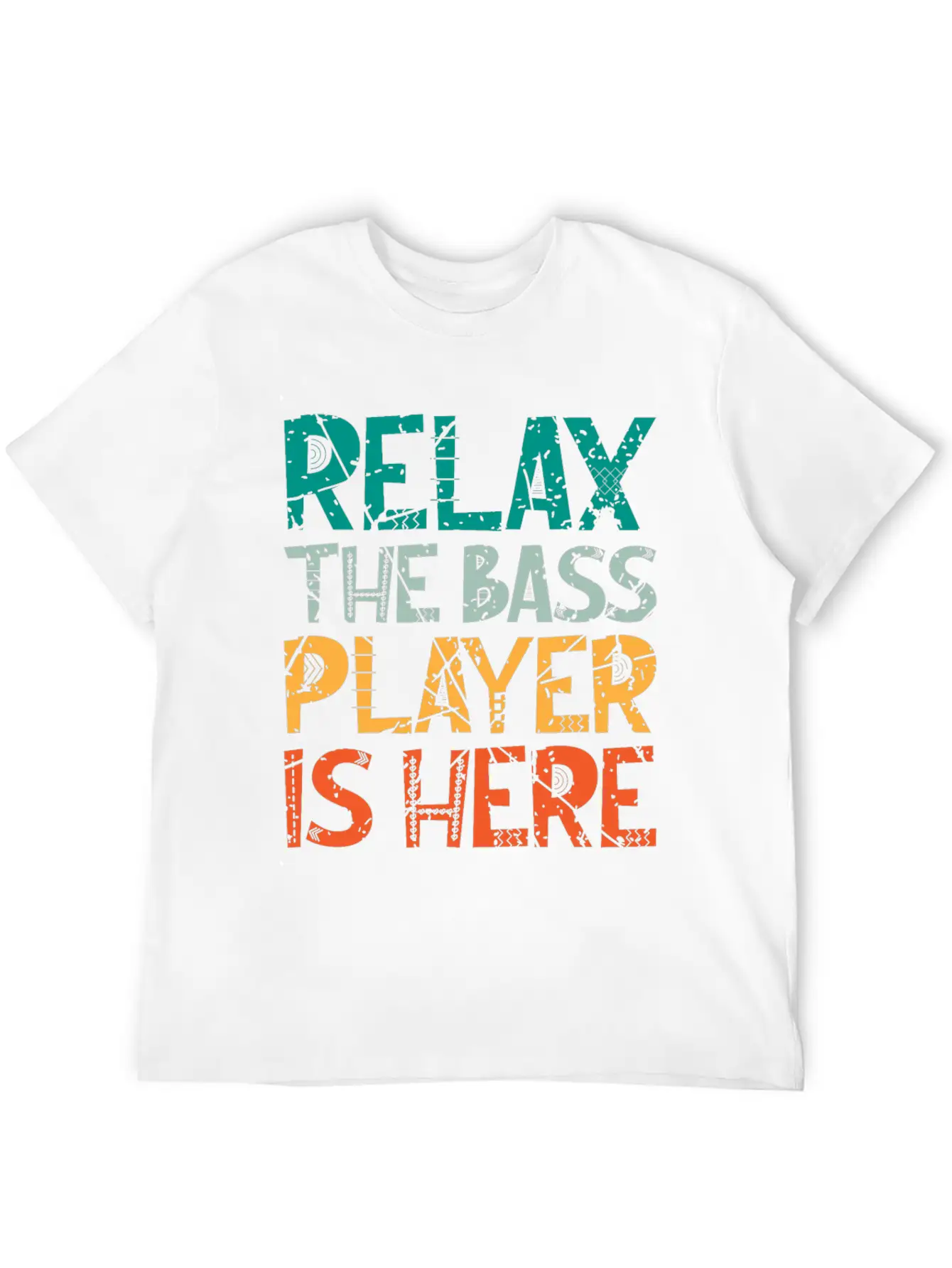 Bass Guitarist Bass Player Bass Player Lightweight Cotton T-Shirt – Daily Comfort Graphic Shirt