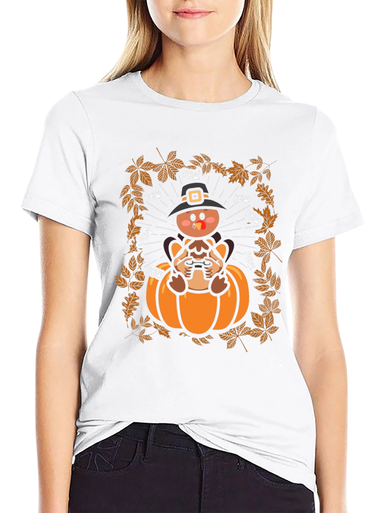 Turkey Gamer T-Shirt - Thanksgiving Holiday Tee