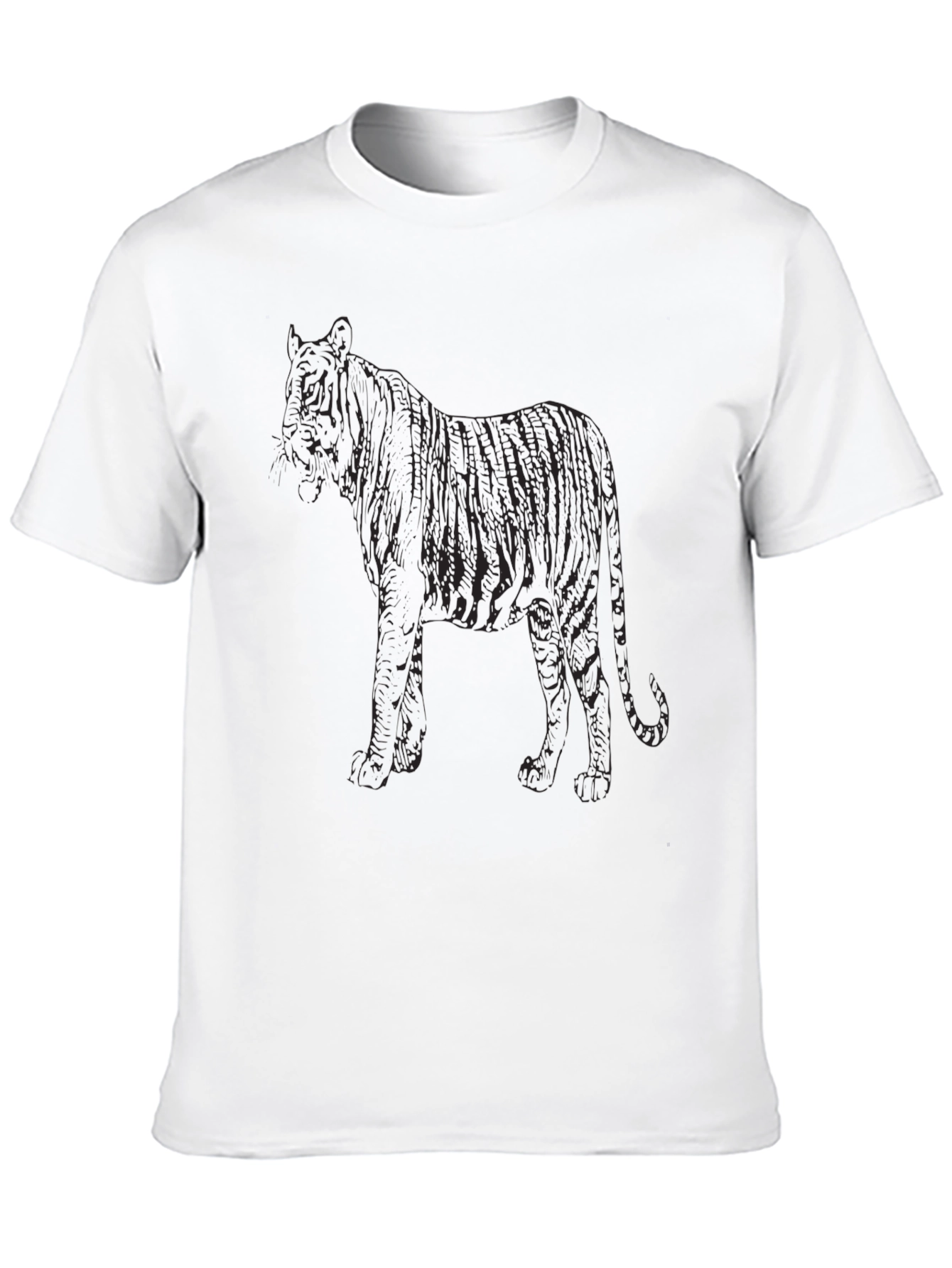 Black Tiger Graphic Tee | Casual Style