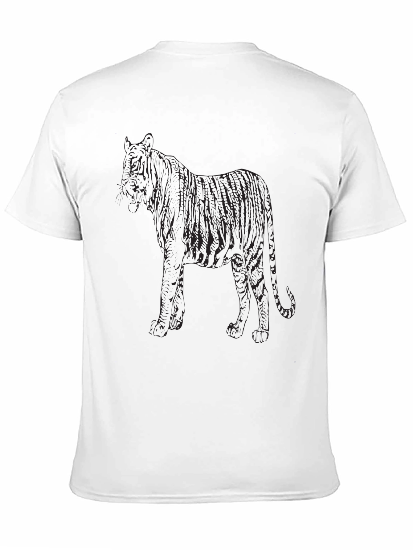Black Tiger Graphic Tee | Casual Style