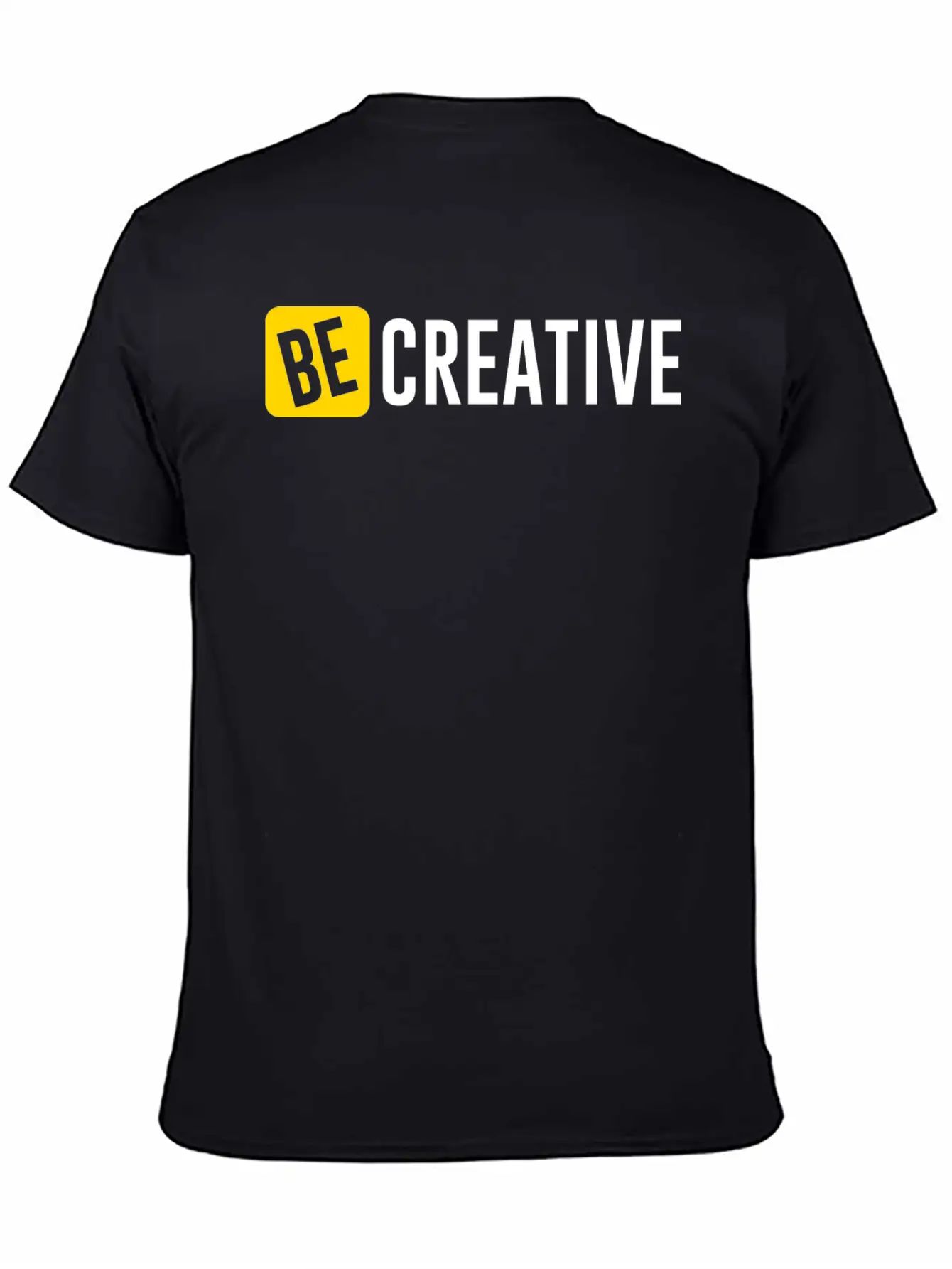 Be Creative Lightweight Cotton T-Shirt – Daily Comfort Graphic Shirt