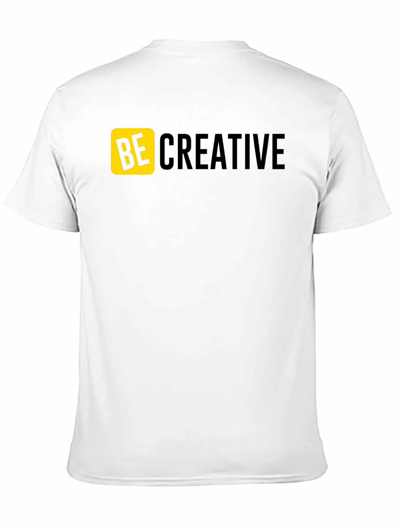 Be Creative Lightweight Cotton T-Shirt – Daily Comfort Graphic Shirt