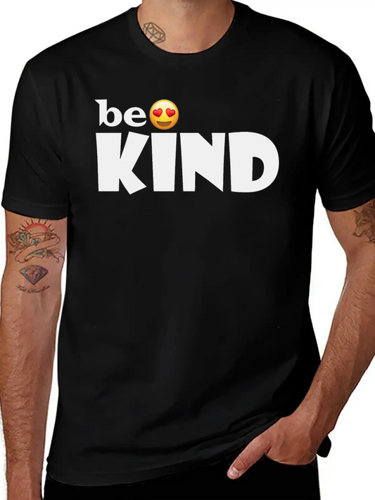 Be Kind Lightweight Cotton T-Shirt – Daily Comfort Graphic Shirt