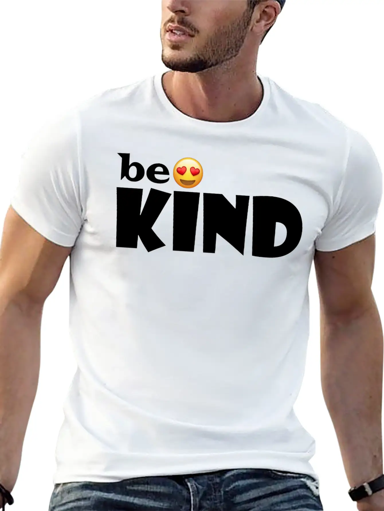 Be Kind Lightweight Cotton T-Shirt – Daily Comfort Graphic Shirt