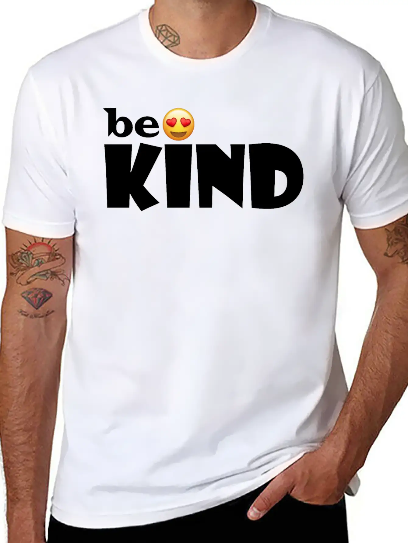 Be Kind Lightweight Cotton T-Shirt – Daily Comfort Graphic Shirt