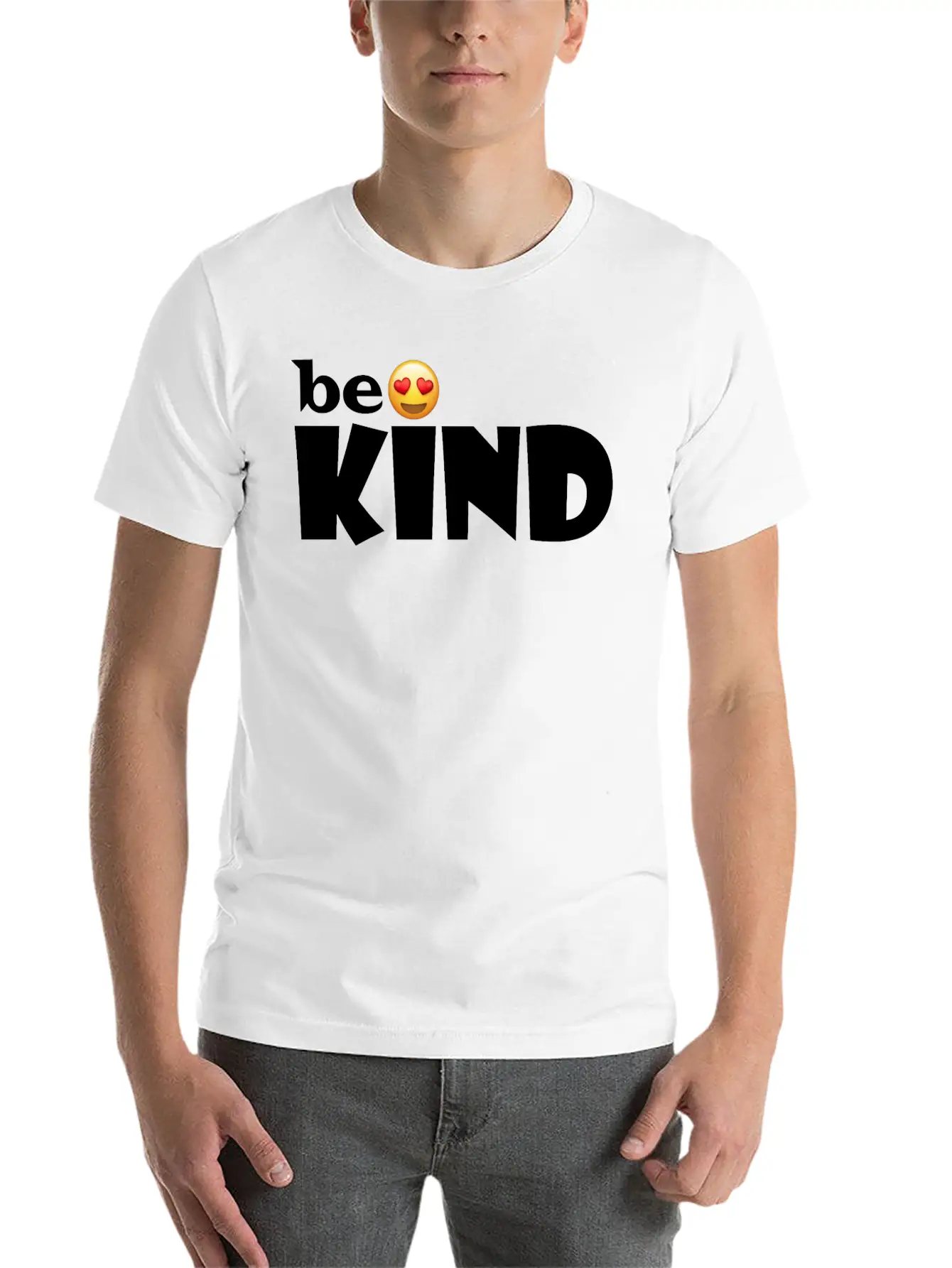 Be Kind Lightweight Cotton T-Shirt – Daily Comfort Graphic Shirt