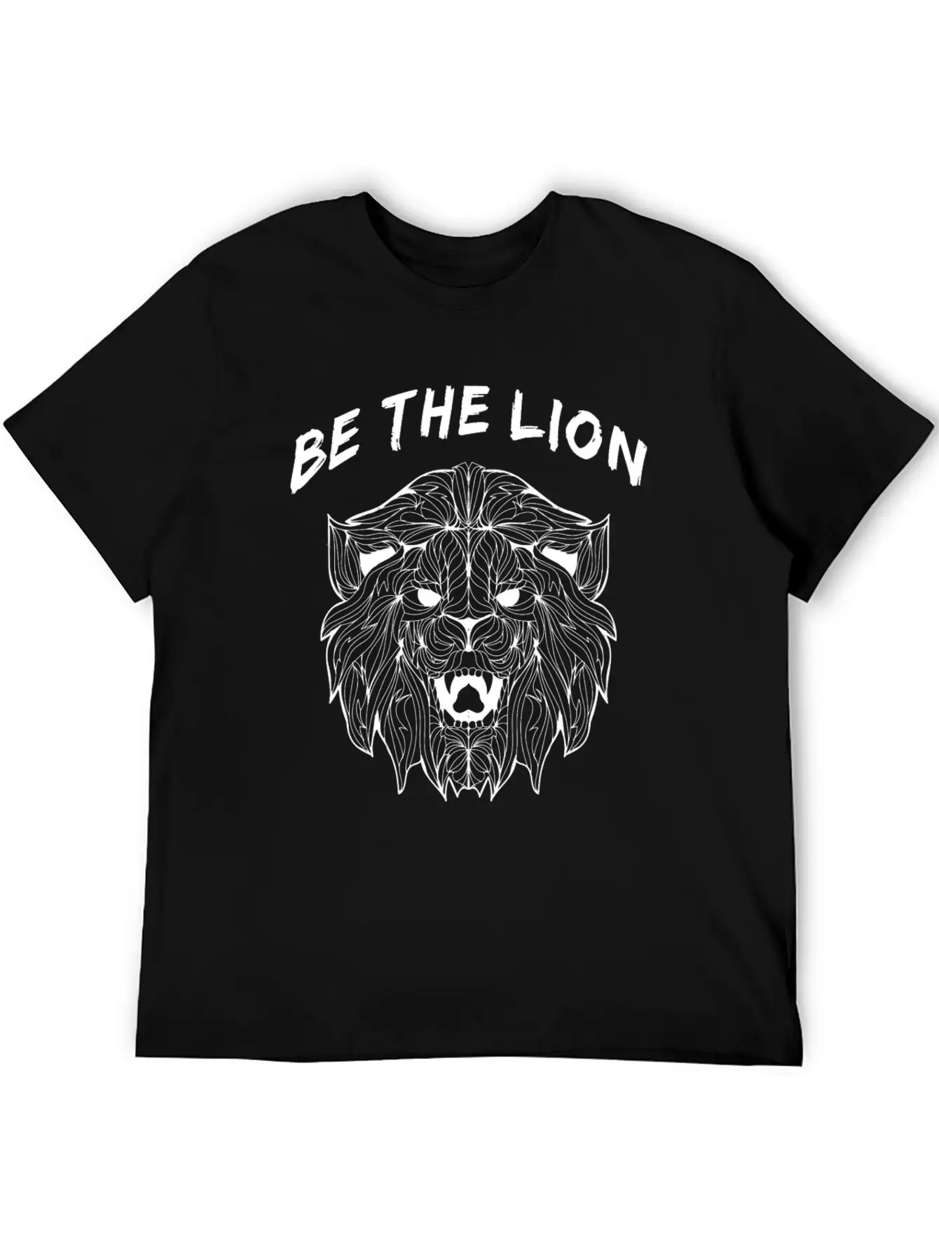 Be The Lion Lightweight Cotton T-Shirt – Daily Comfort Graphic Shirt