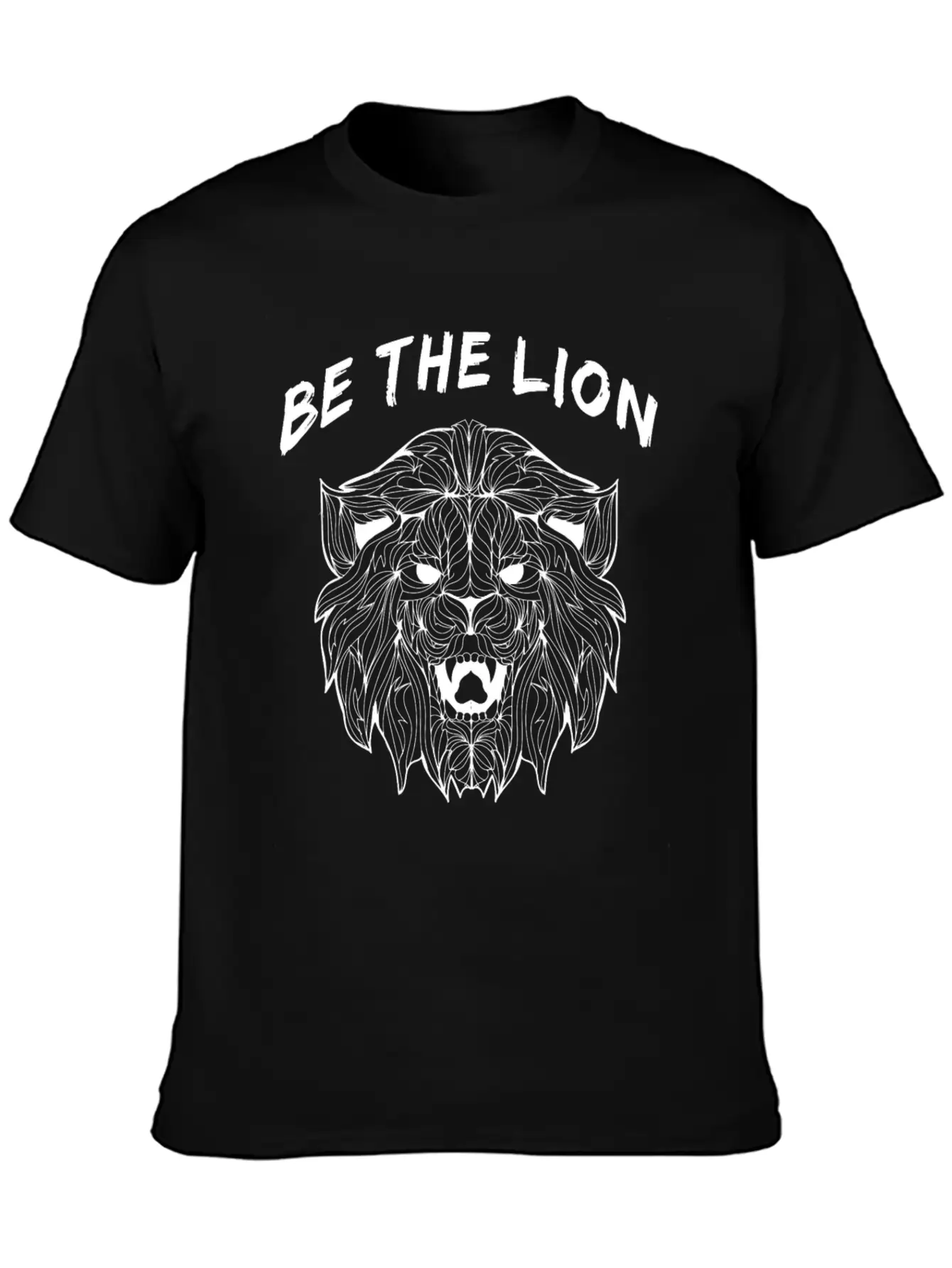 Be The Lion Lightweight Cotton T-Shirt – Daily Comfort Graphic Shirt