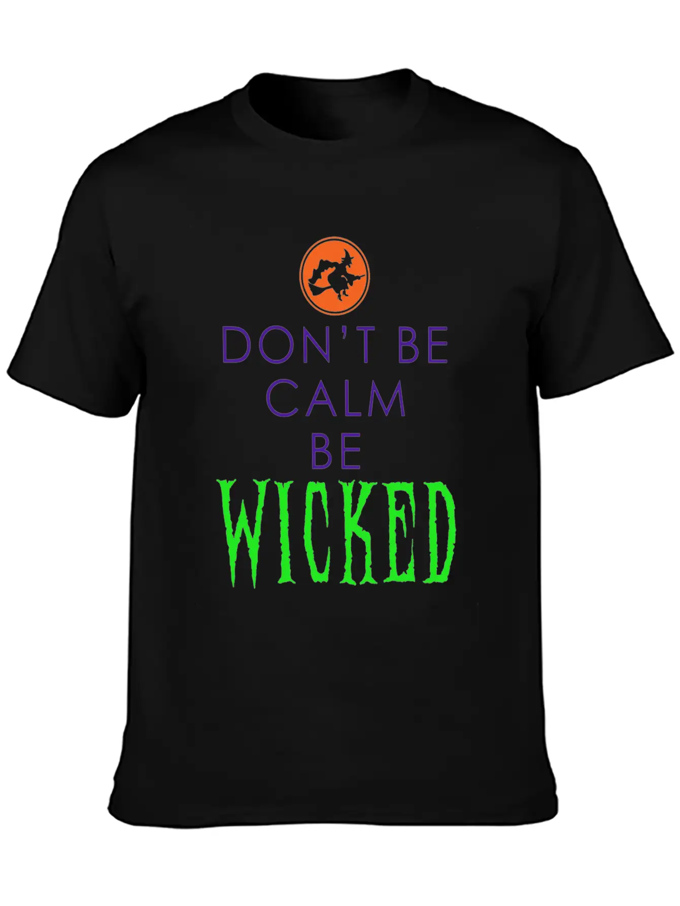 Be Wicked - Funny Halloween Outfit Lightweight Cotton T-Shirt – Daily Comfort Graphic Shirt