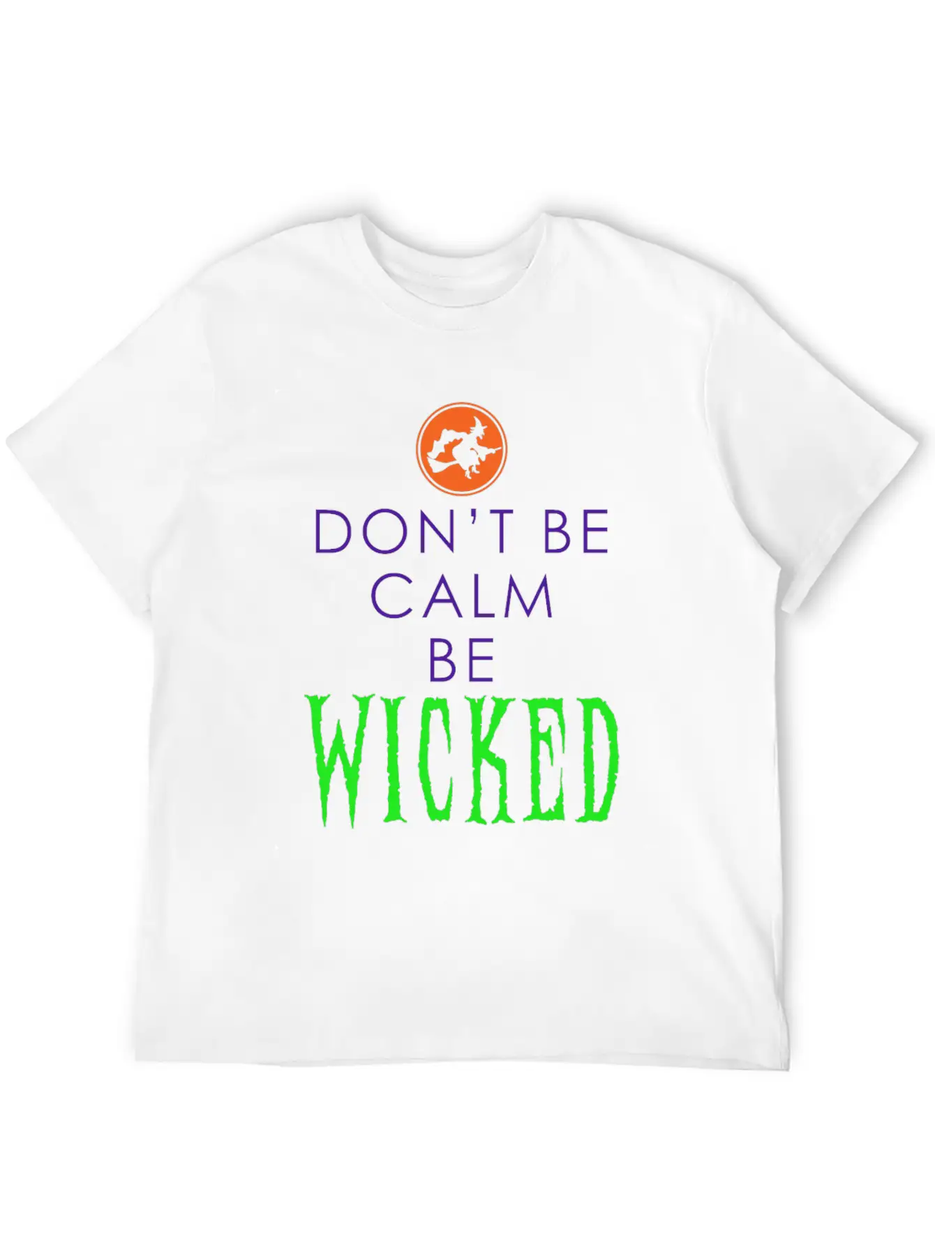 Be Wicked - Funny Halloween Outfit Lightweight Cotton T-Shirt – Daily Comfort Graphic Shirt
