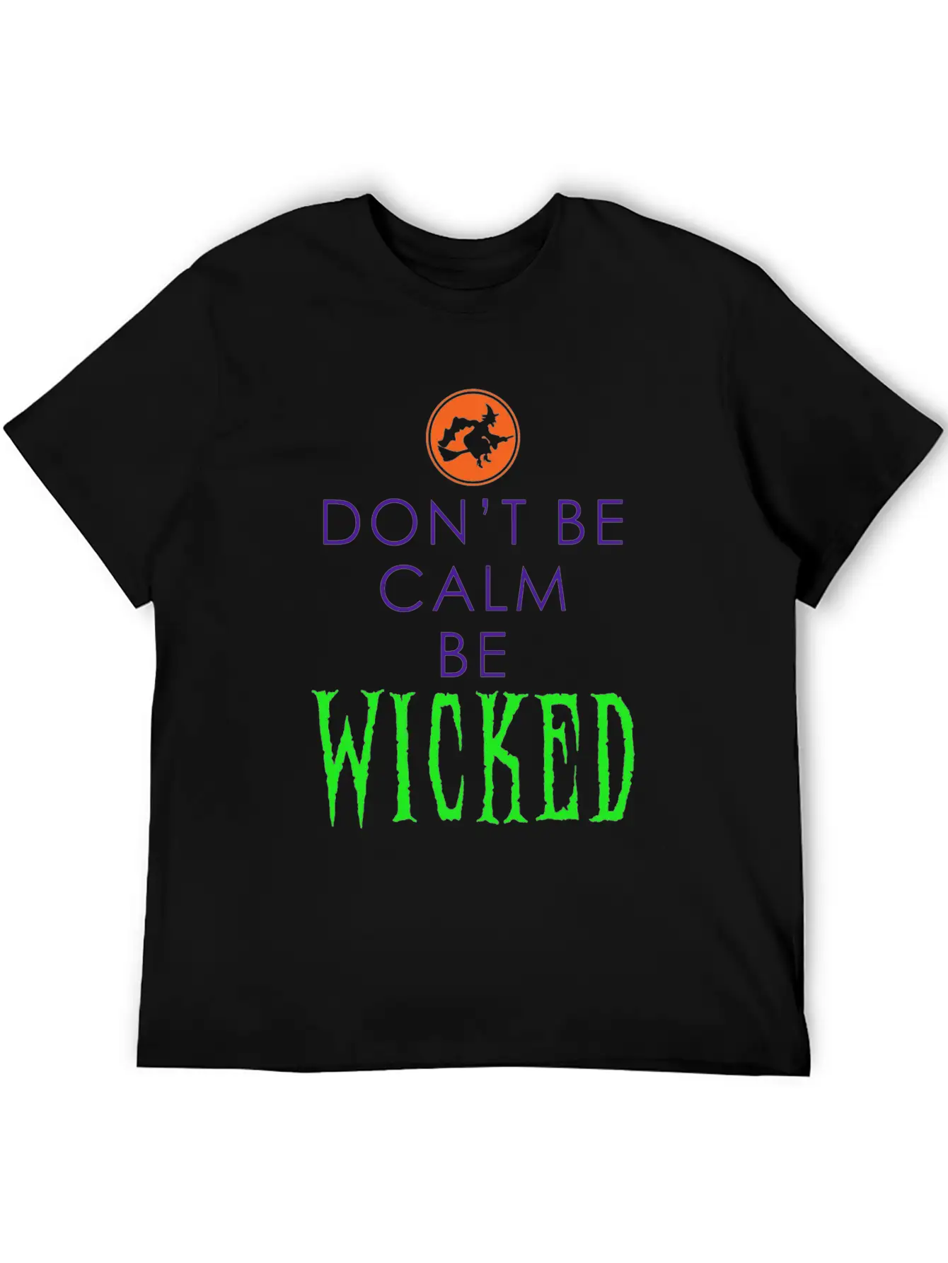 Be Wicked - Funny Halloween Outfit Lightweight Cotton T-Shirt – Daily Comfort Graphic Shirt