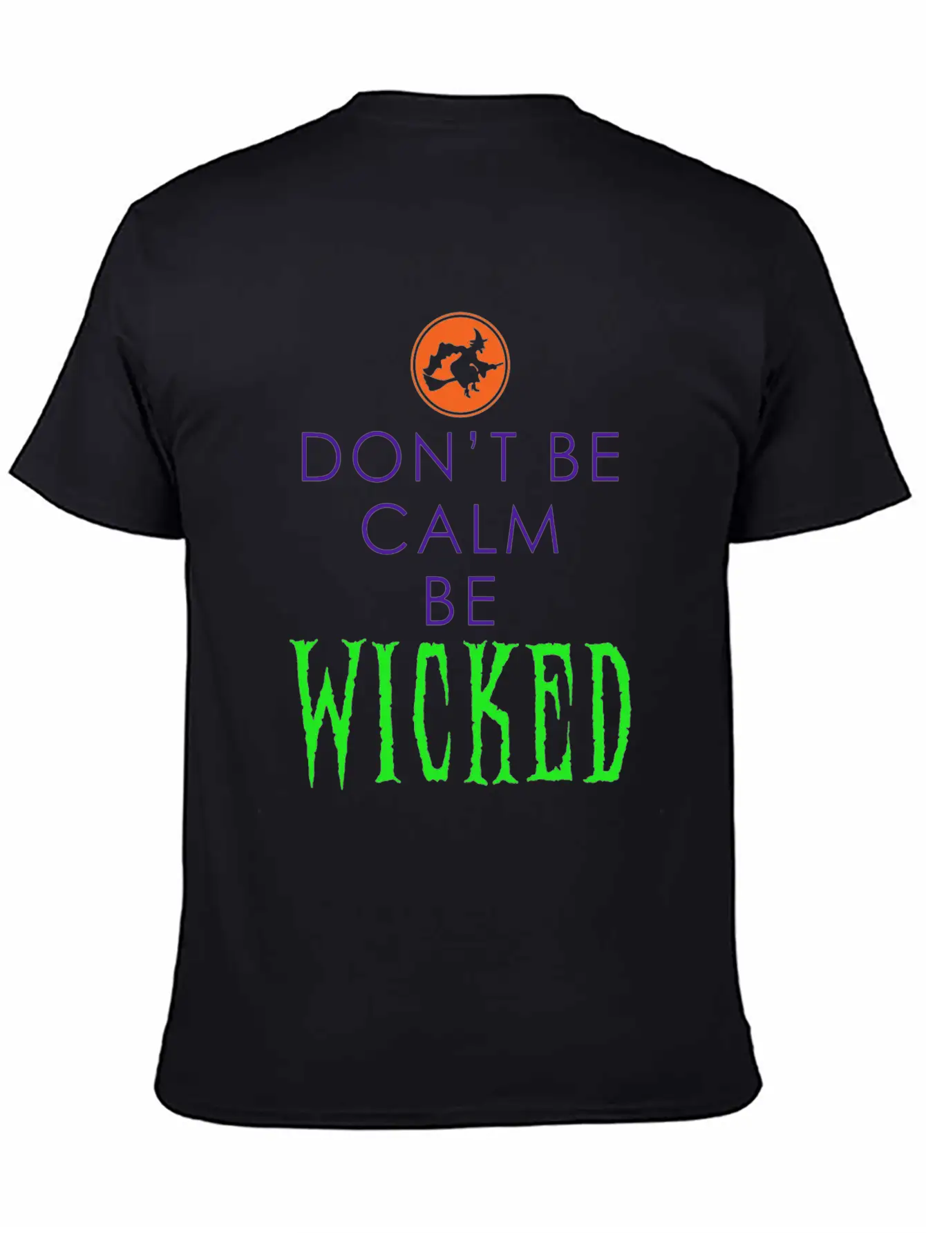 Be Wicked - Funny Halloween Outfit Lightweight Cotton T-Shirt – Daily Comfort Graphic Shirt