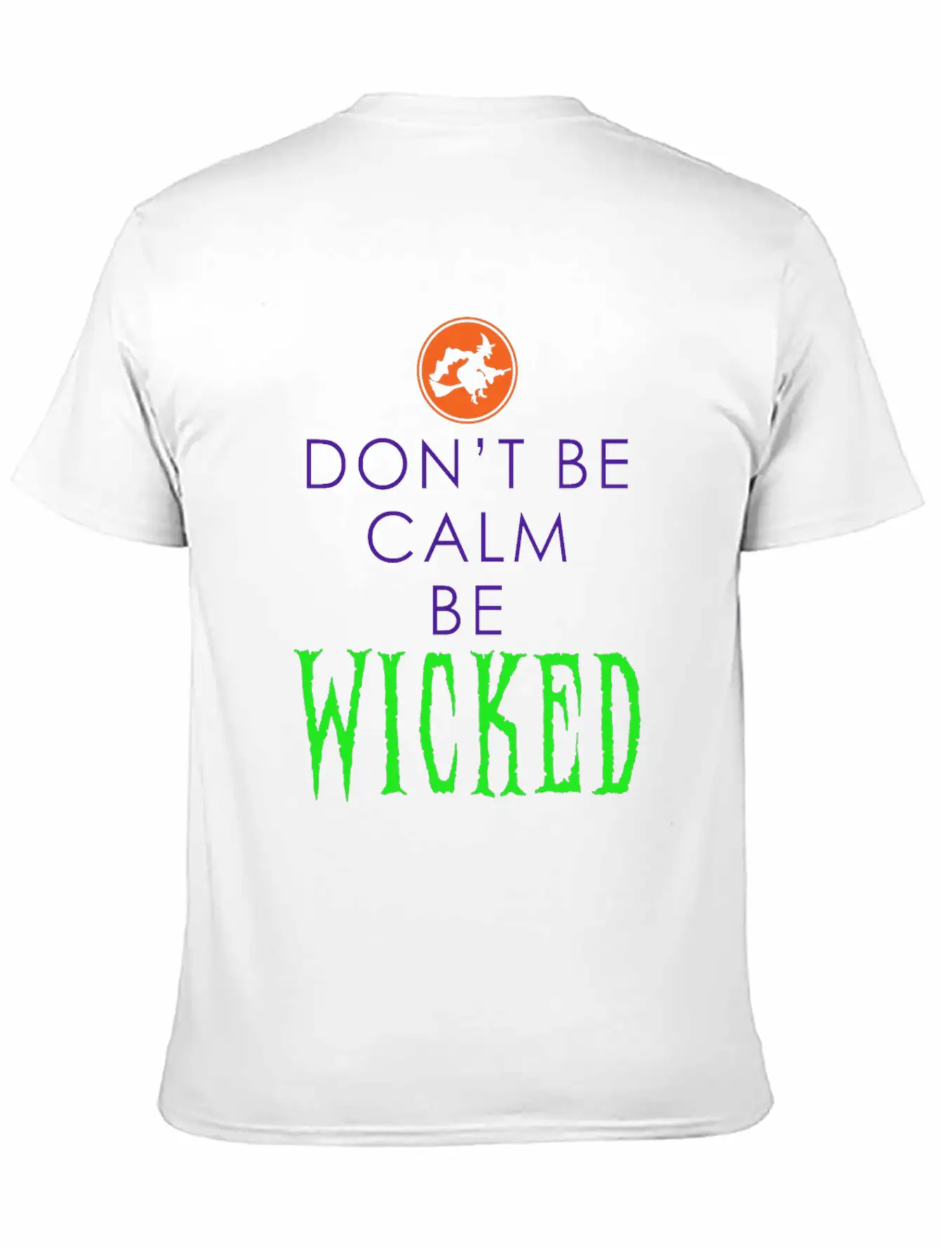 Be Wicked - Funny Halloween Outfit Lightweight Cotton T-Shirt – Daily Comfort Graphic Shirt