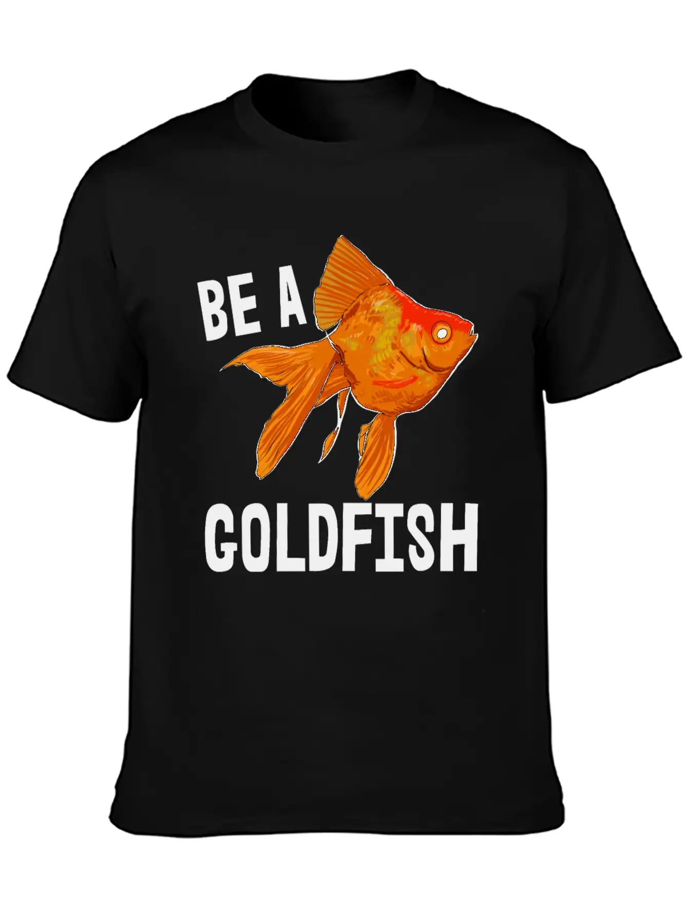 Bea A Goldfish Lightweight Cotton T-Shirt – Daily Comfort Graphic Shirt