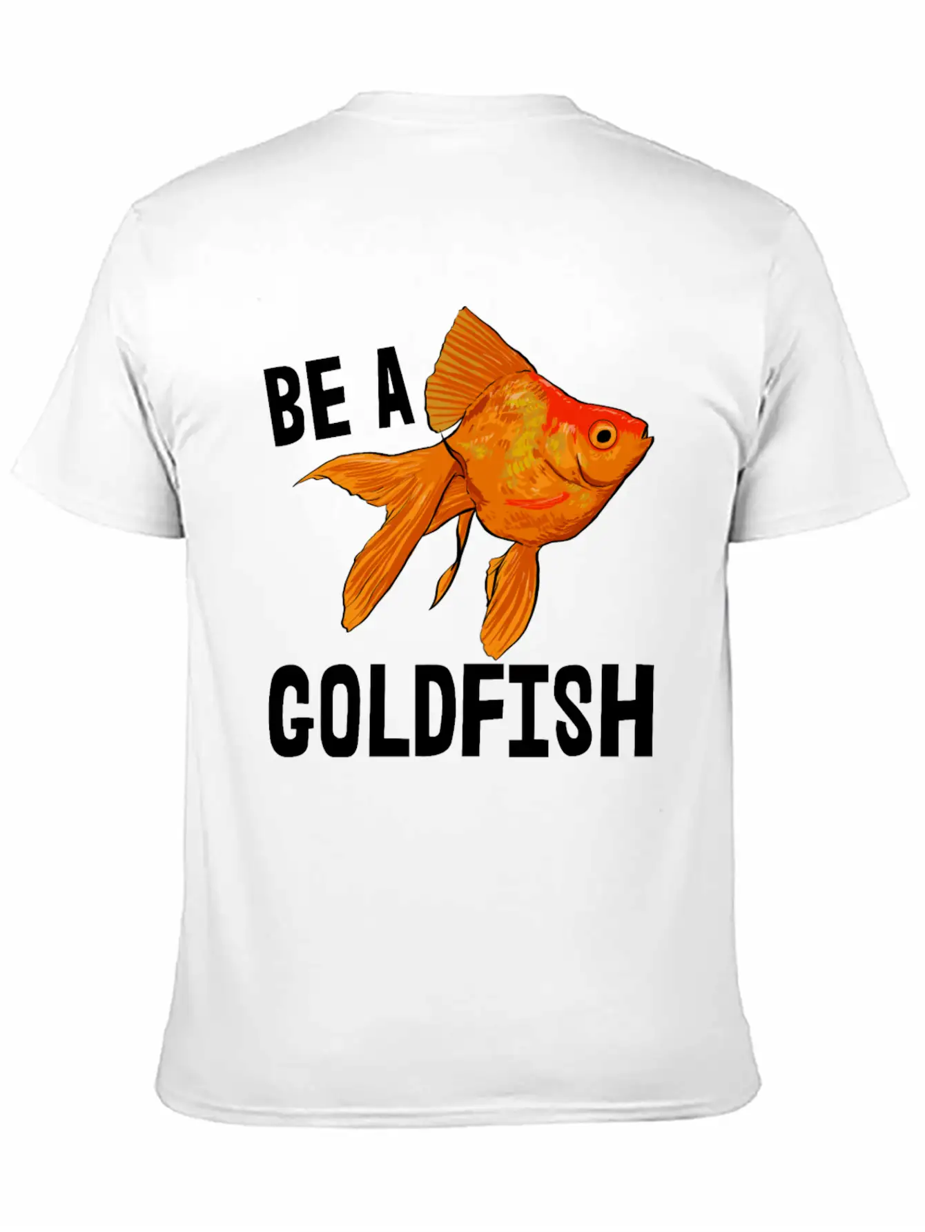 Bea A Goldfish Lightweight Cotton T-Shirt – Daily Comfort Graphic Shirt