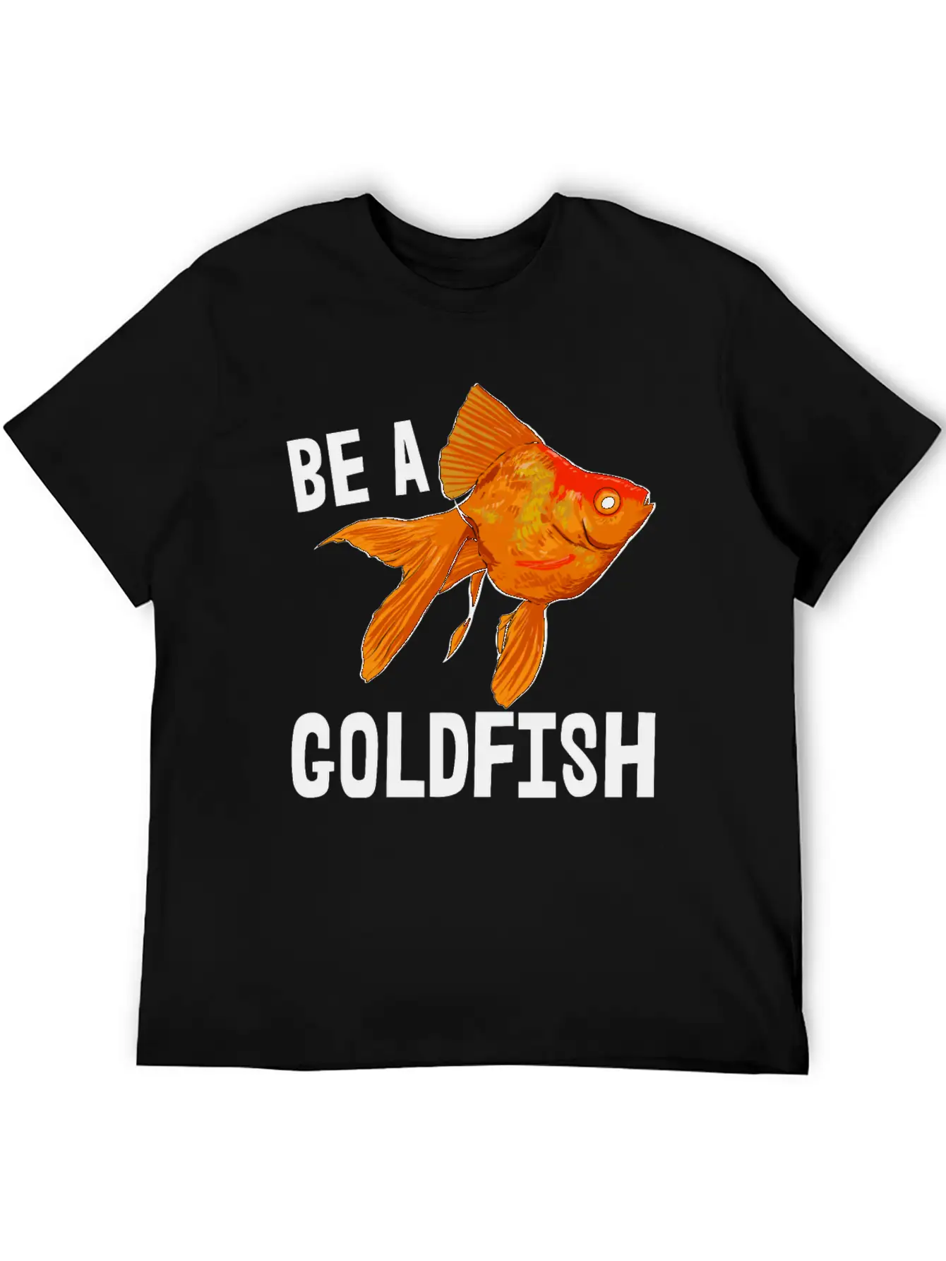 Bea A Goldfish Lightweight Cotton T-Shirt – Daily Comfort Graphic Shirt