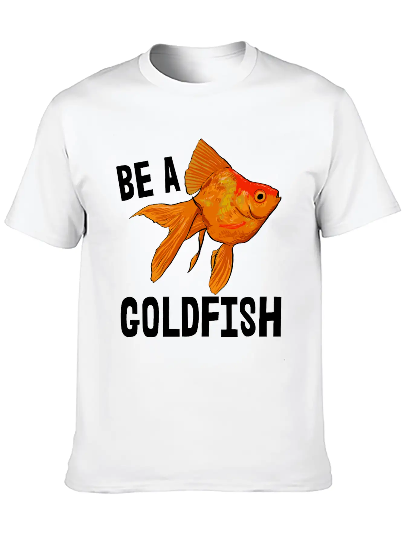 Bea A Goldfish Lightweight Cotton T-Shirt – Daily Comfort Graphic Shirt