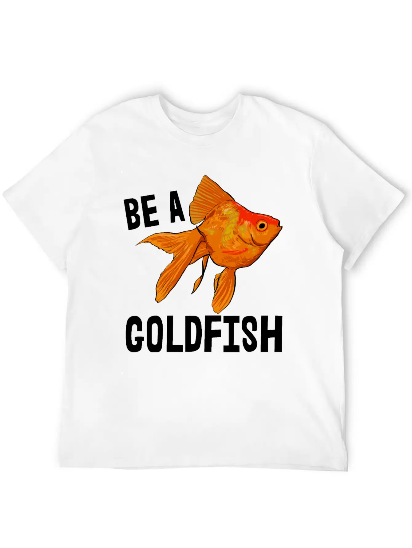 Bea A Goldfish Lightweight Cotton T-Shirt – Daily Comfort Graphic Shirt