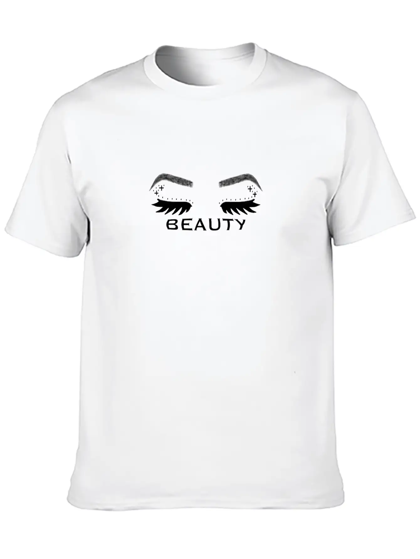 BEAUTY Lightweight Cotton T-Shirt – Daily Comfort Graphic Shirt