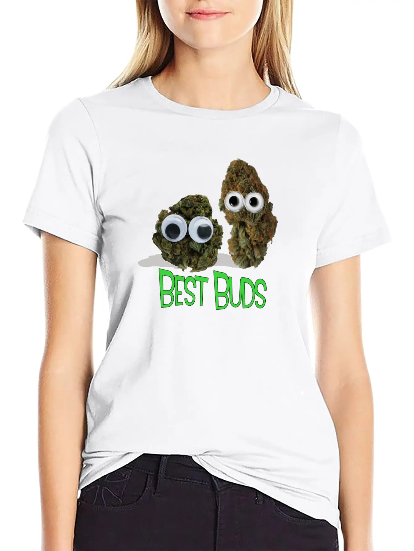 Best Buds Lightweight Cotton T-Shirt – Daily Comfort Graphic Shirt