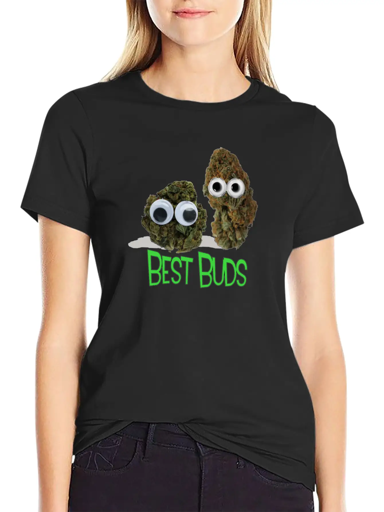 Best Buds Lightweight Cotton T-Shirt – Daily Comfort Graphic Shirt