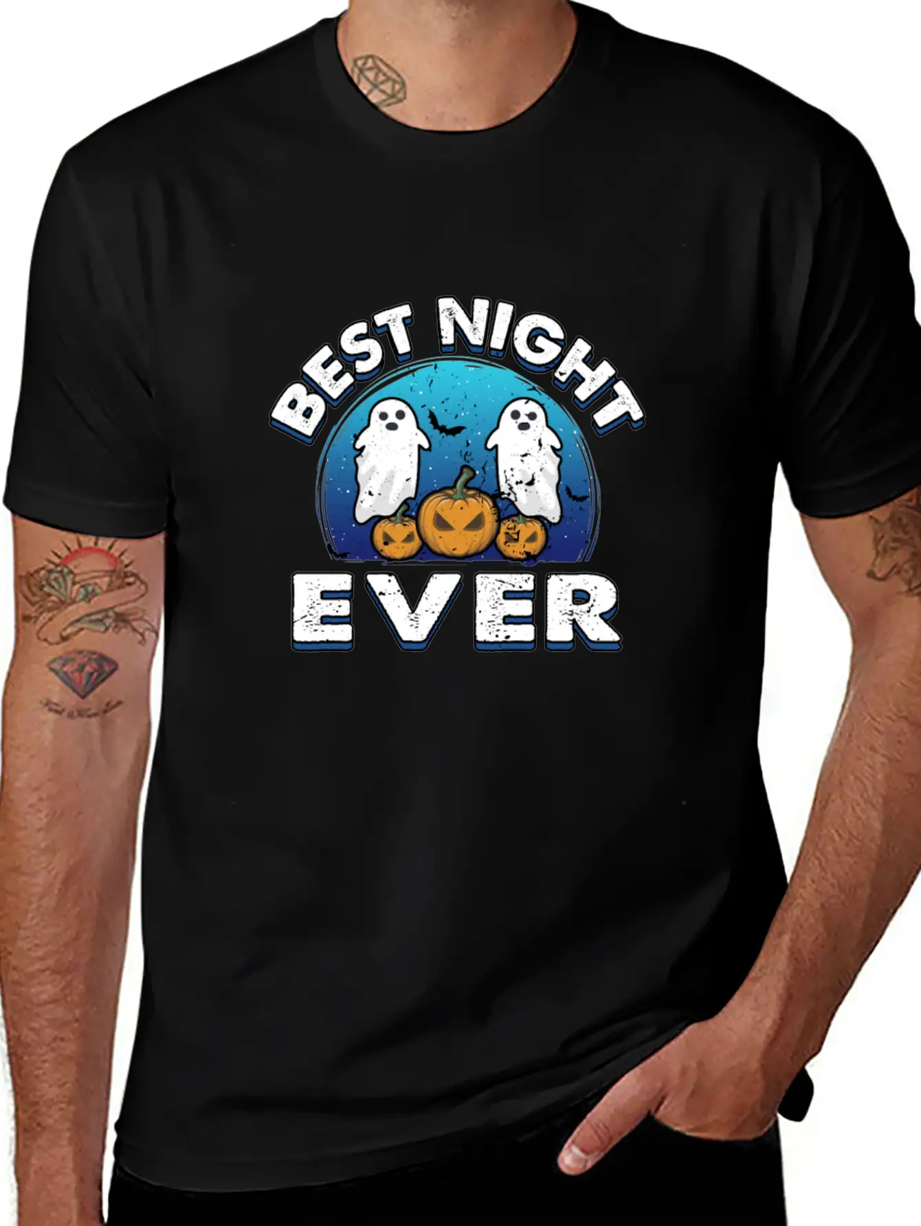Best Night Ever Lightweight Cotton T-Shirt – Daily Comfort Graphic Shirt