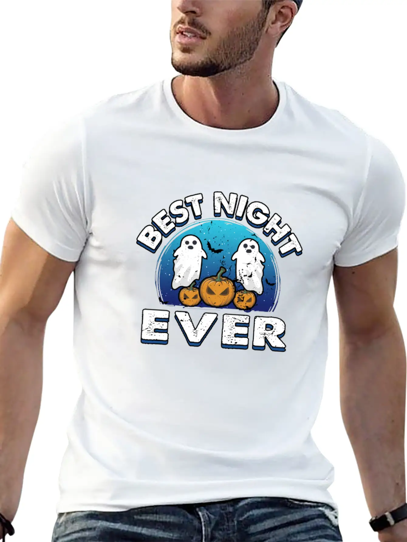 Best Night Ever Lightweight Cotton T-Shirt – Daily Comfort Graphic Shirt