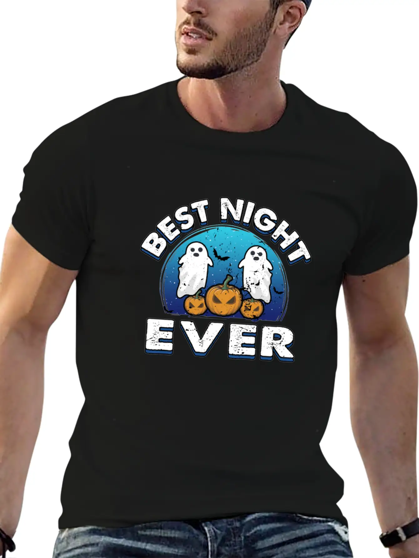 Best Night Ever Lightweight Cotton T-Shirt – Daily Comfort Graphic Shirt