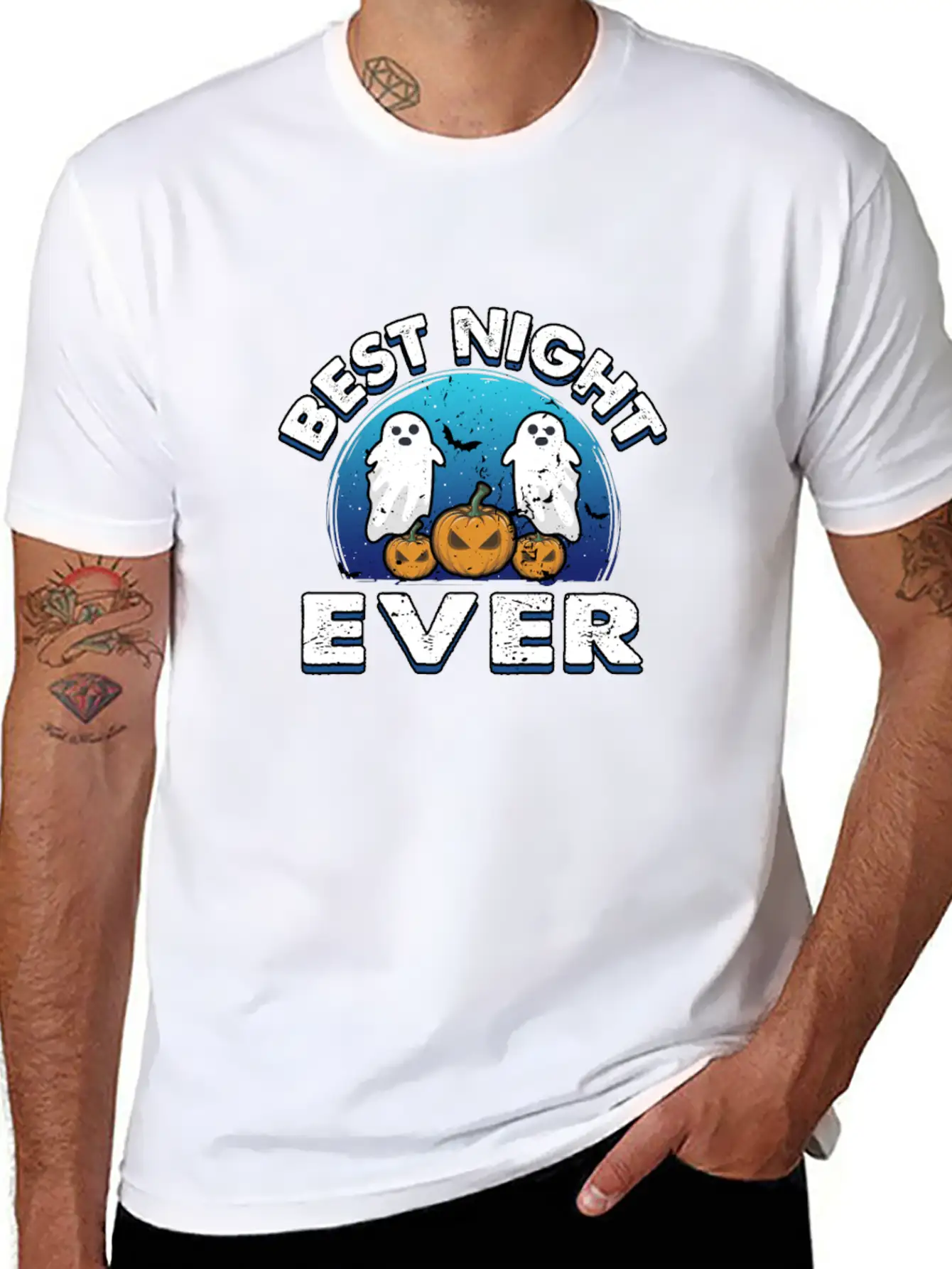Best Night Ever Lightweight Cotton T-Shirt – Daily Comfort Graphic Shirt