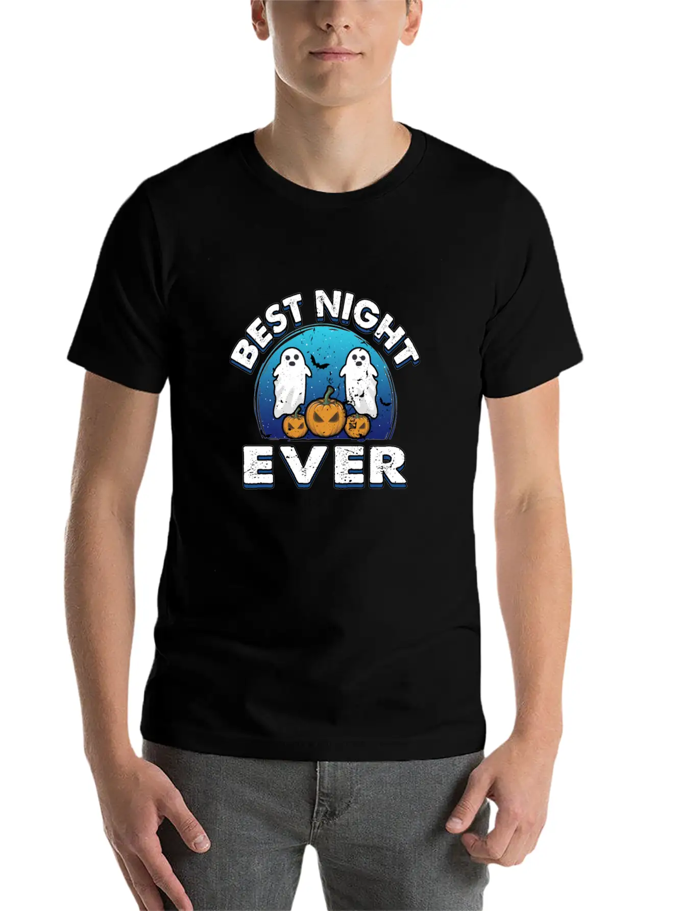 Best Night Ever Lightweight Cotton T-Shirt – Daily Comfort Graphic Shirt