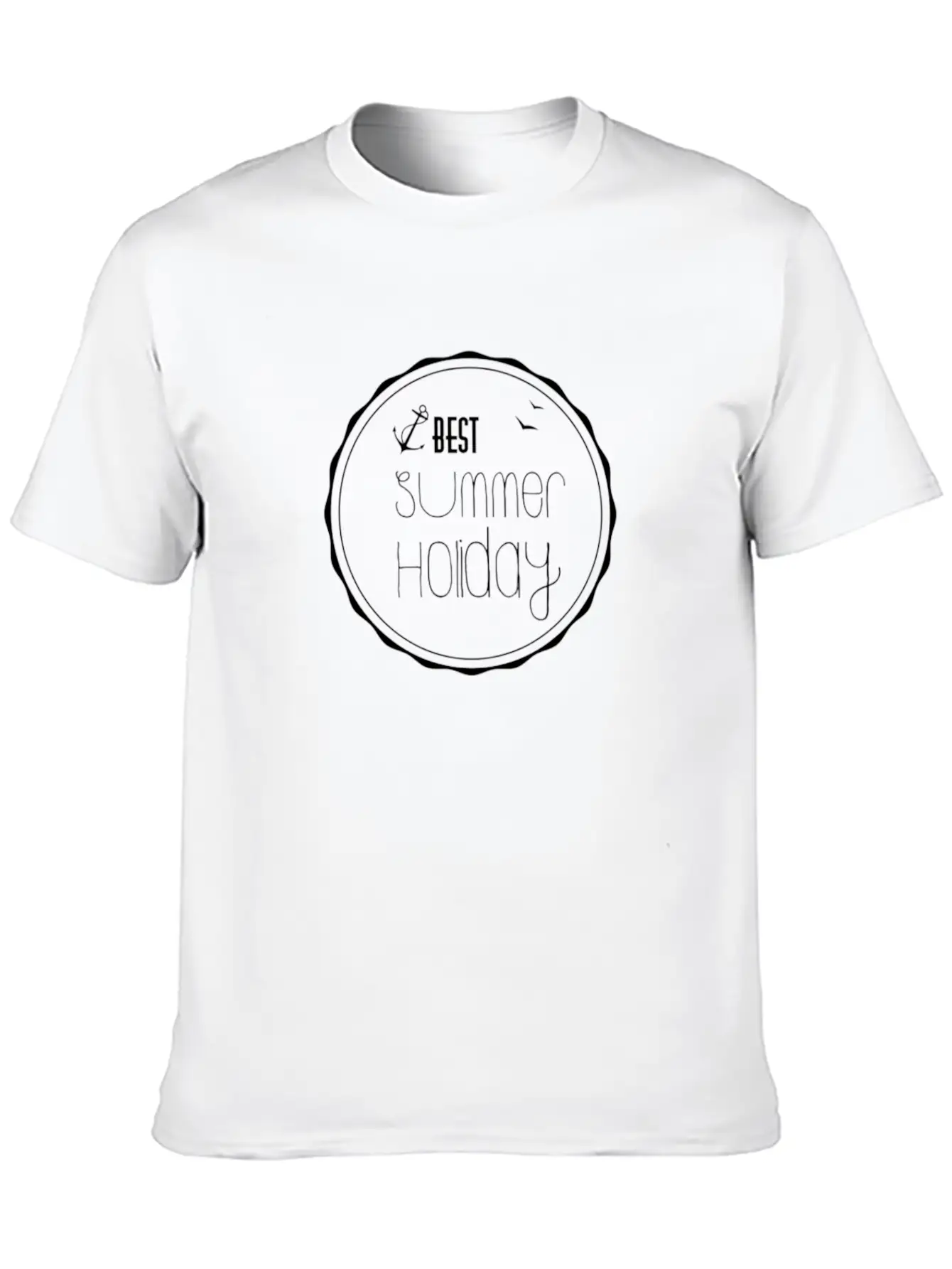 Best Summer Holiday Lightweight Cotton T-Shirt – Daily Comfort Graphic Shirt