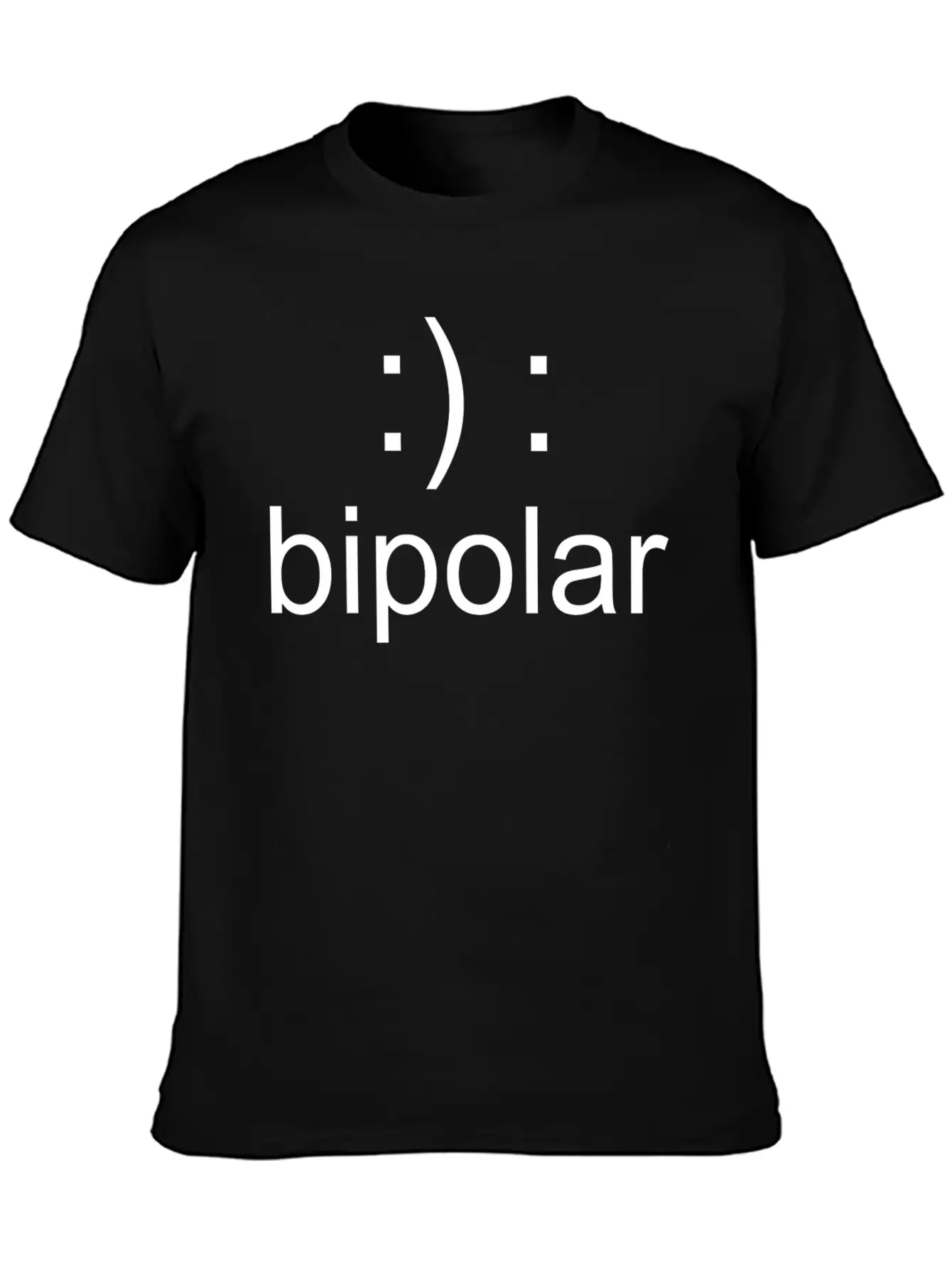 Bipolar - Not Crazy Just Bipolar Lightweight Cotton T-Shirt – Daily Comfort Graphic Shirt